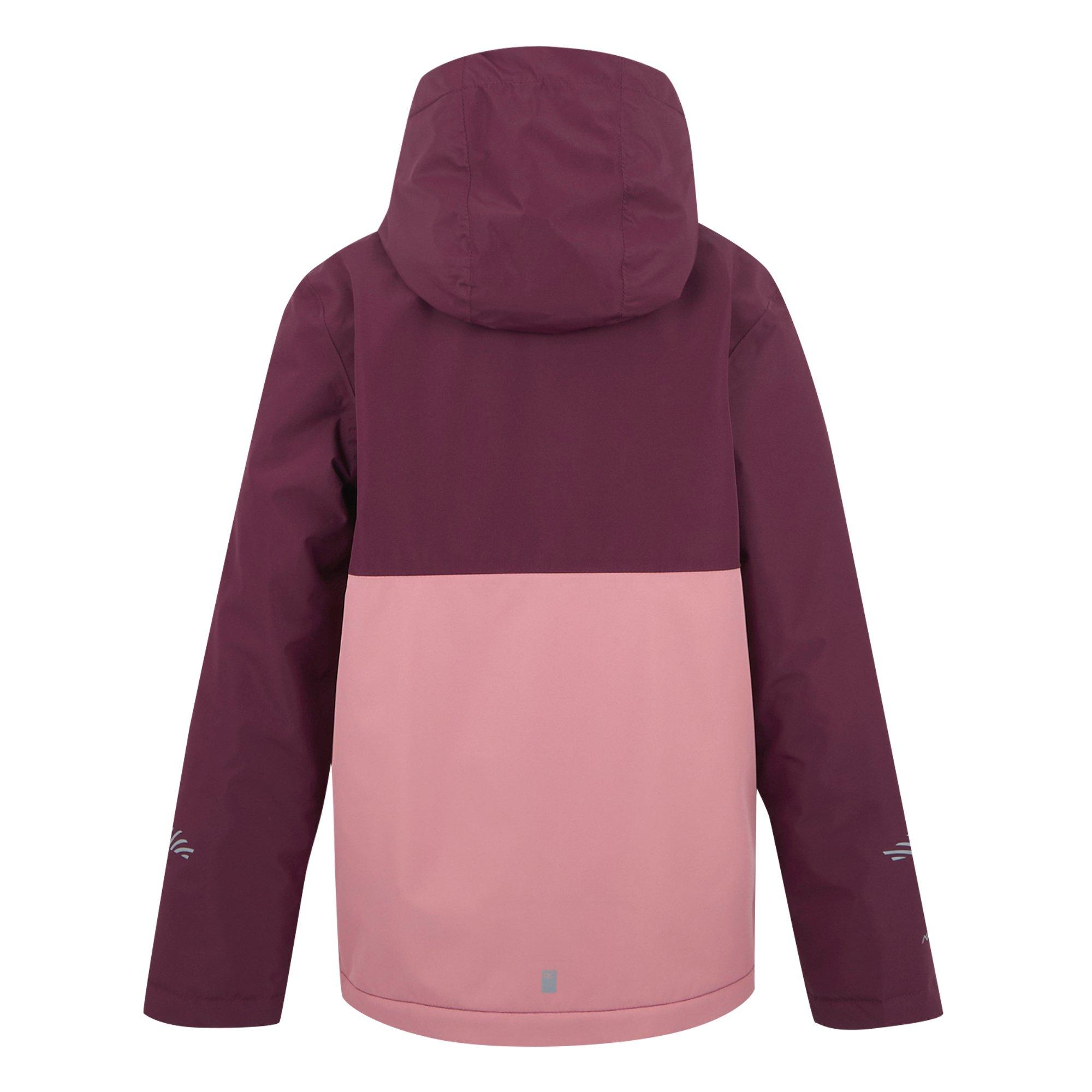 Black/Pmsp - Regatta - Kids Hillain Waterproof Jacket - 2