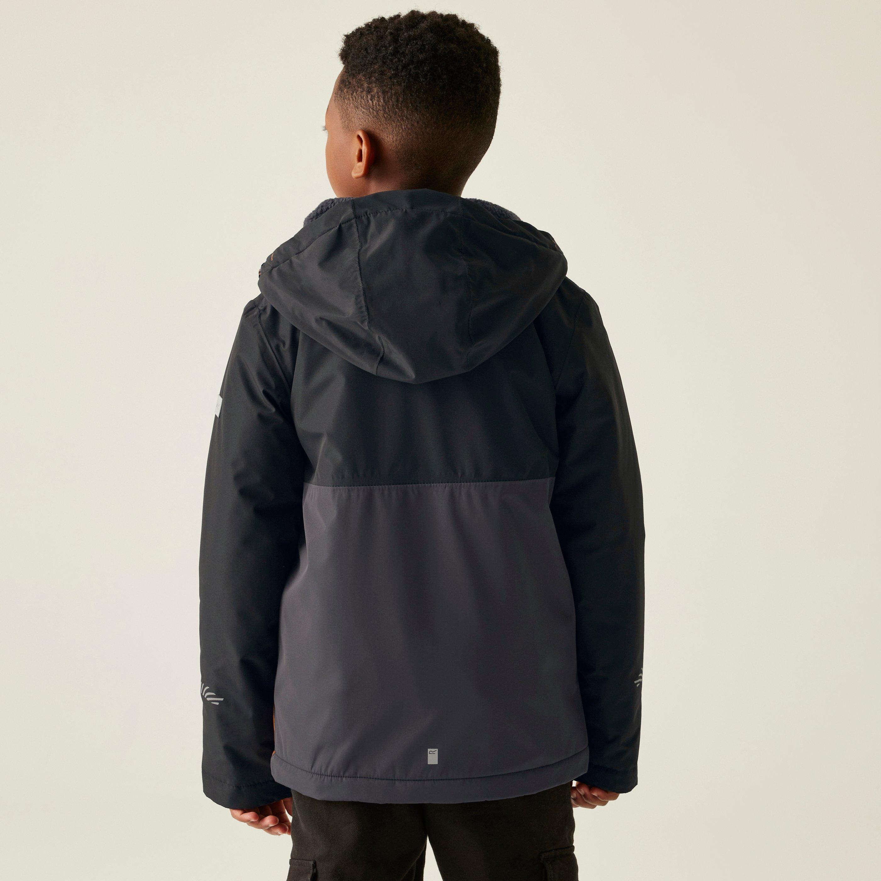 Fig - Regatta - Unisex Kids Hillain Warm Lined Isotex Reflective Waterproof Jacket - 6