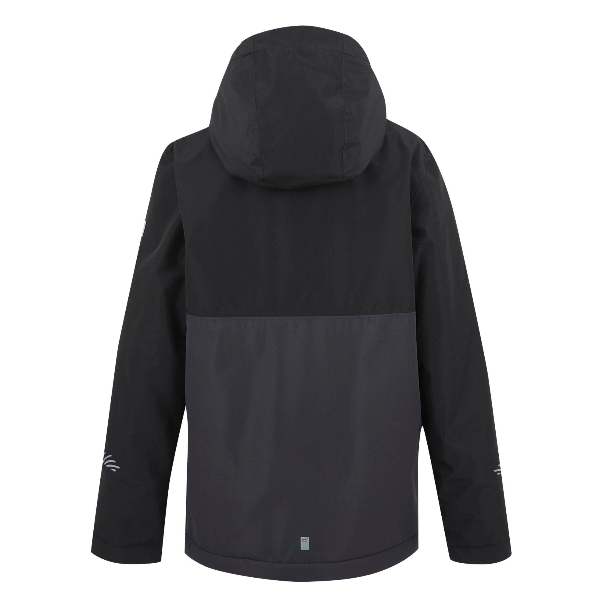 Fig - Regatta - Unisex Kids Hillain Warm Lined Isotex Reflective Waterproof Jacket - 8