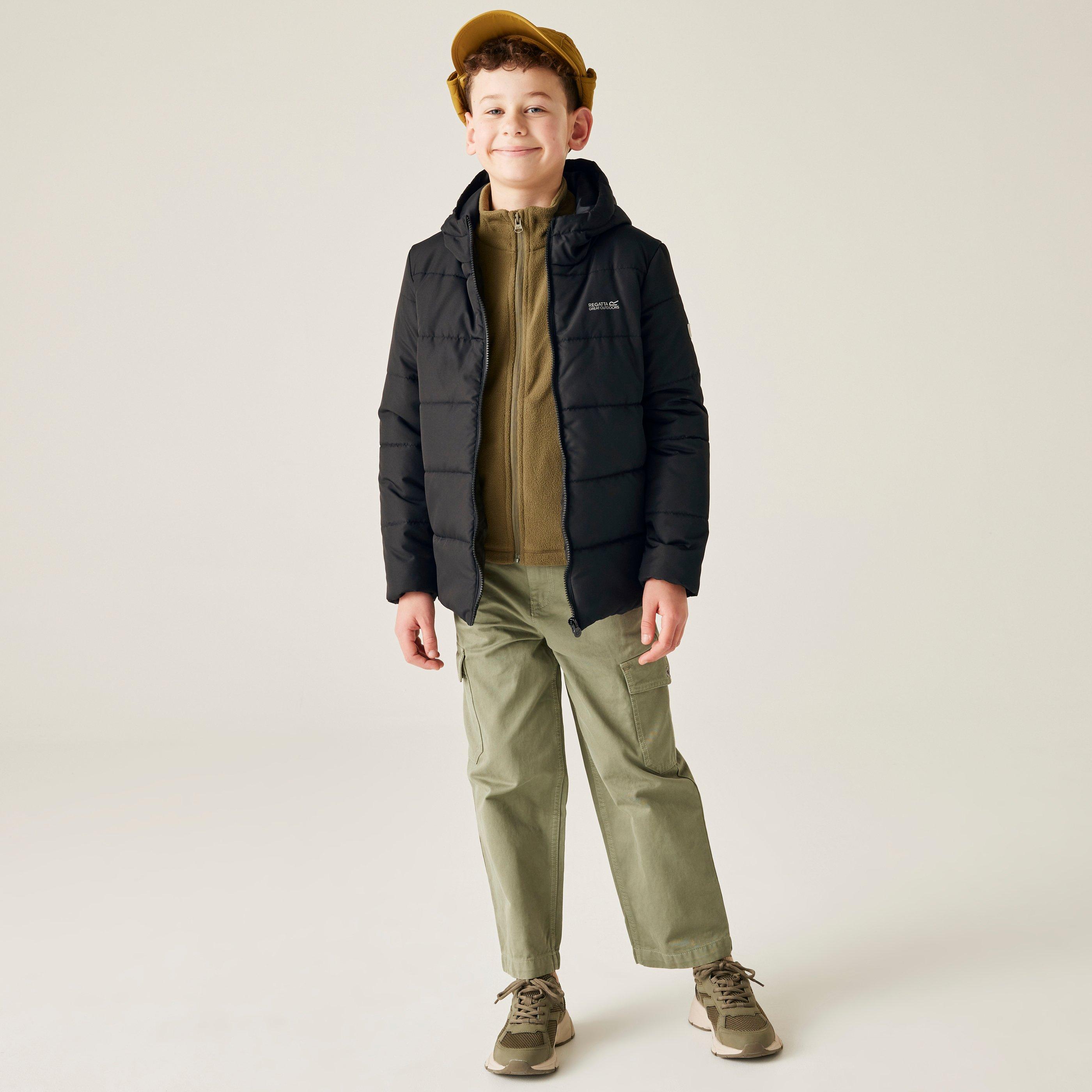 Nero - Regatta - Kids Halkner Insulated Puffer Jacket - 3