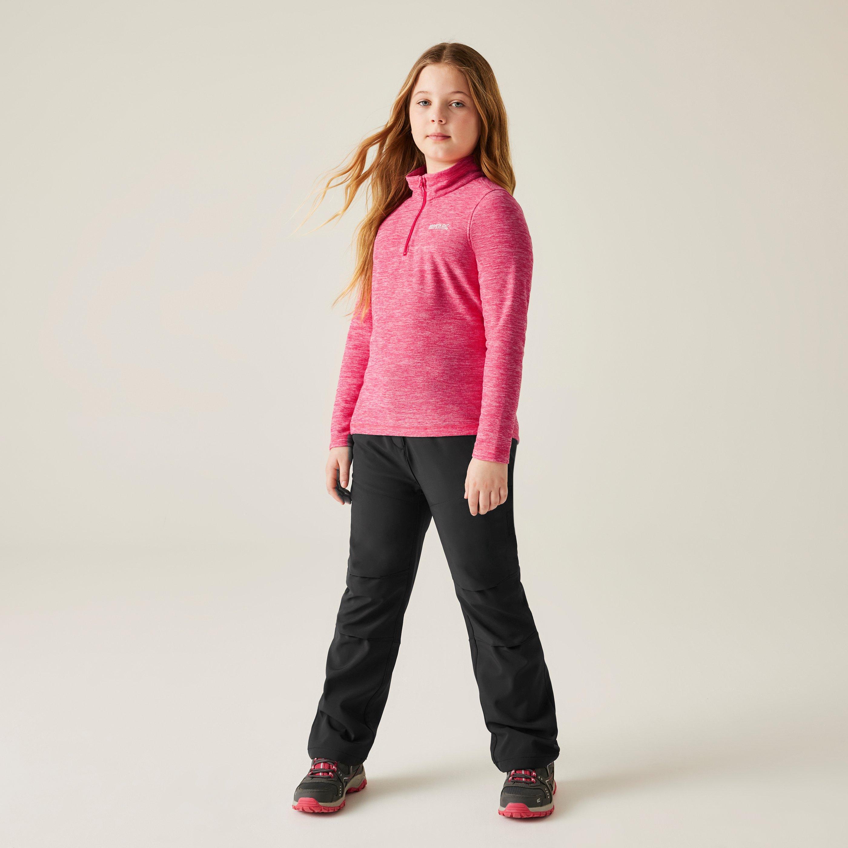 Pop - Regatta - Kids HotShot Quarter-Zip Fleece - 3