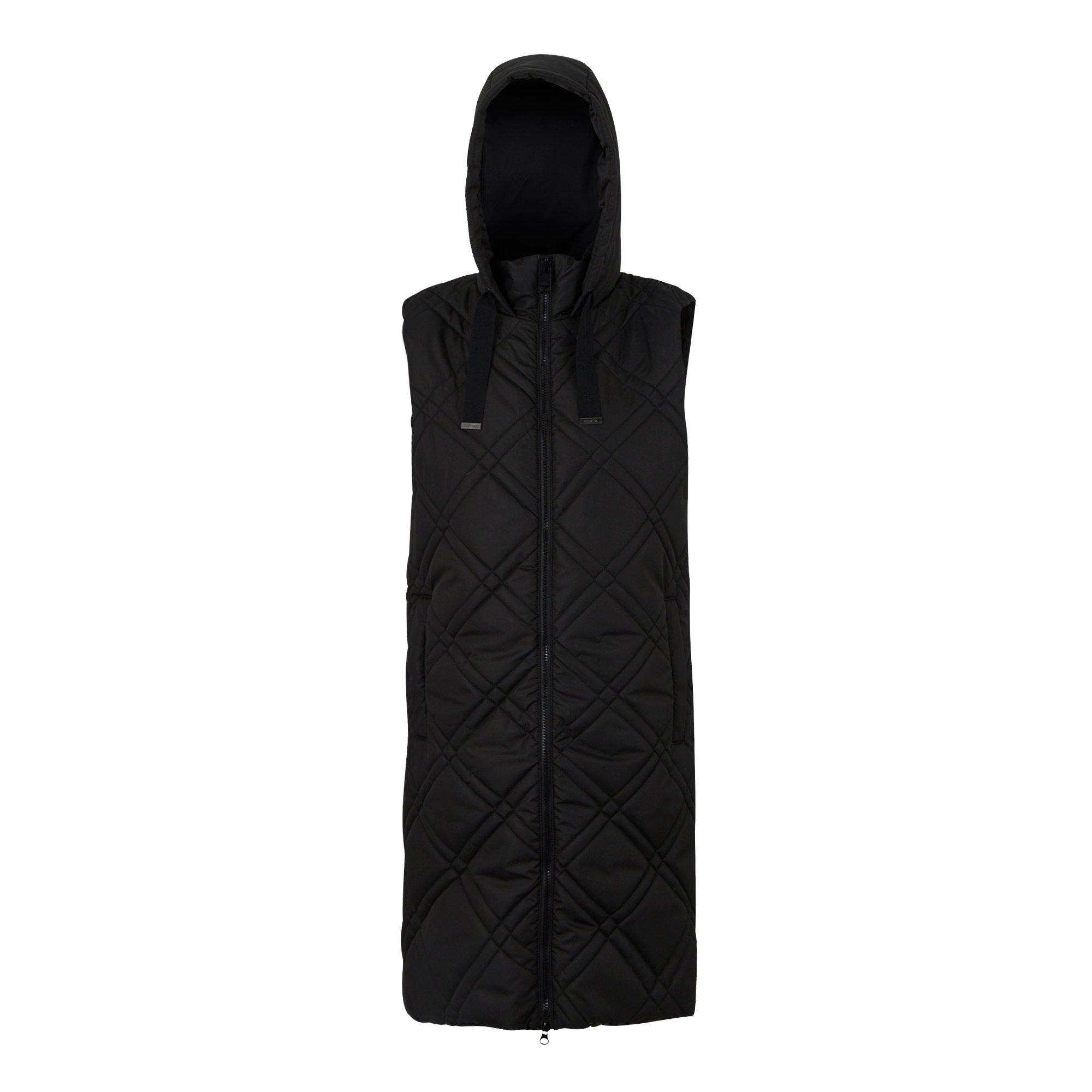 Black - Regatta - Rurietta Water-Repellent Hooded Gilet - 10