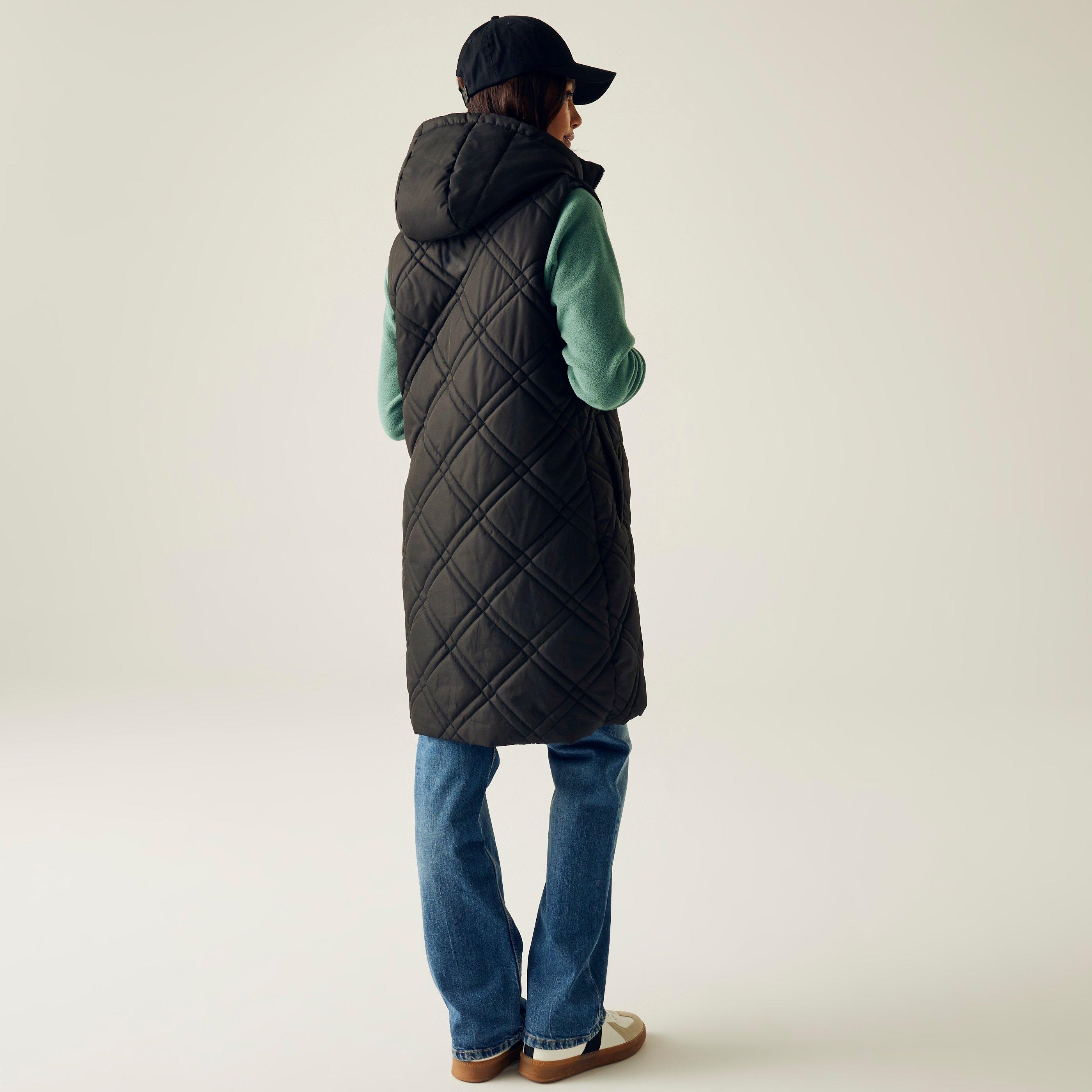 Schwarz - Regatta - Rurietta Water-Repellent Hooded Gilet - 4