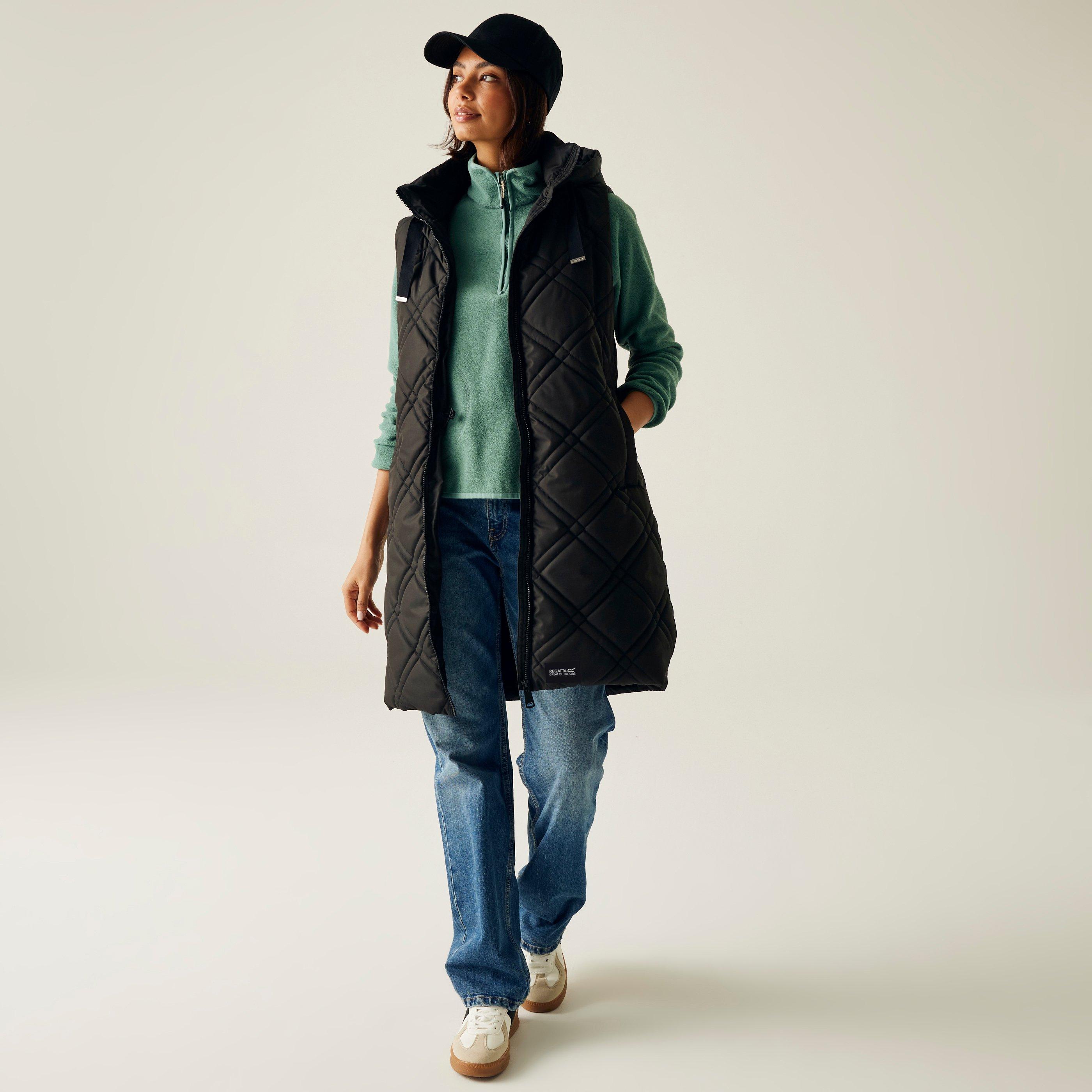 Schwarz - Regatta - Rurietta Water-Repellent Hooded Gilet - 5