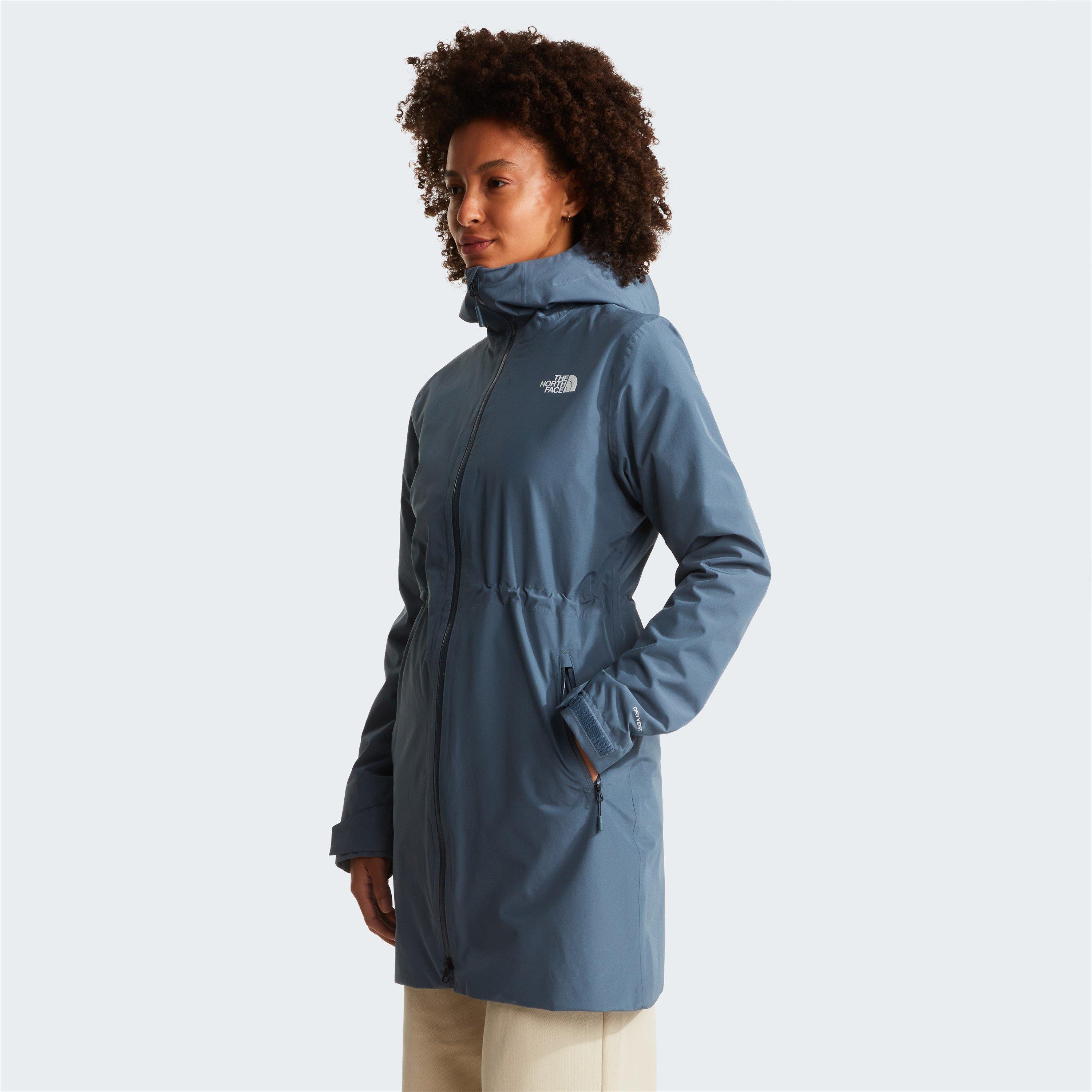 Granite Grey - The North Face - Womens Hikesteller Insulated Parka - 3
