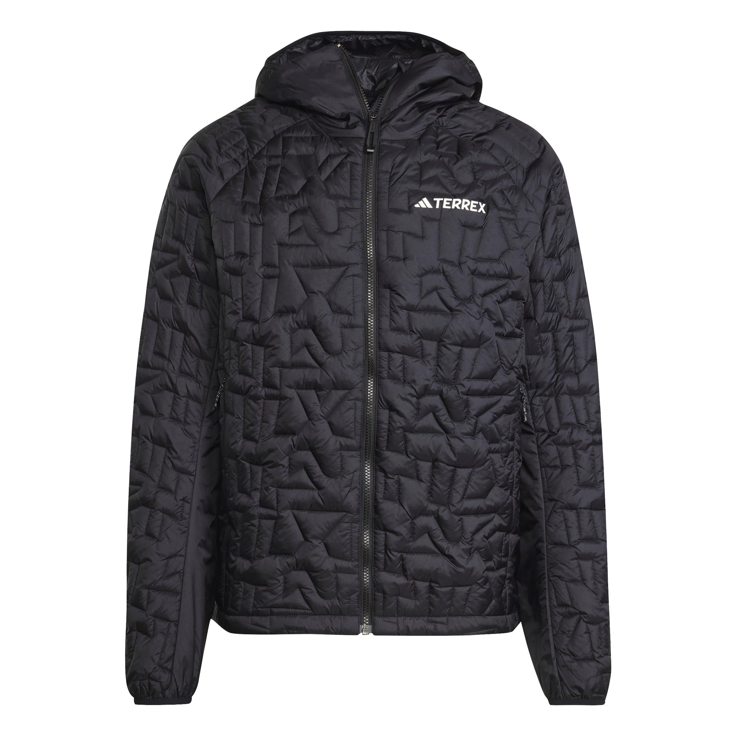 Adidas Men's Insulated Puffer Jacket - Black - M