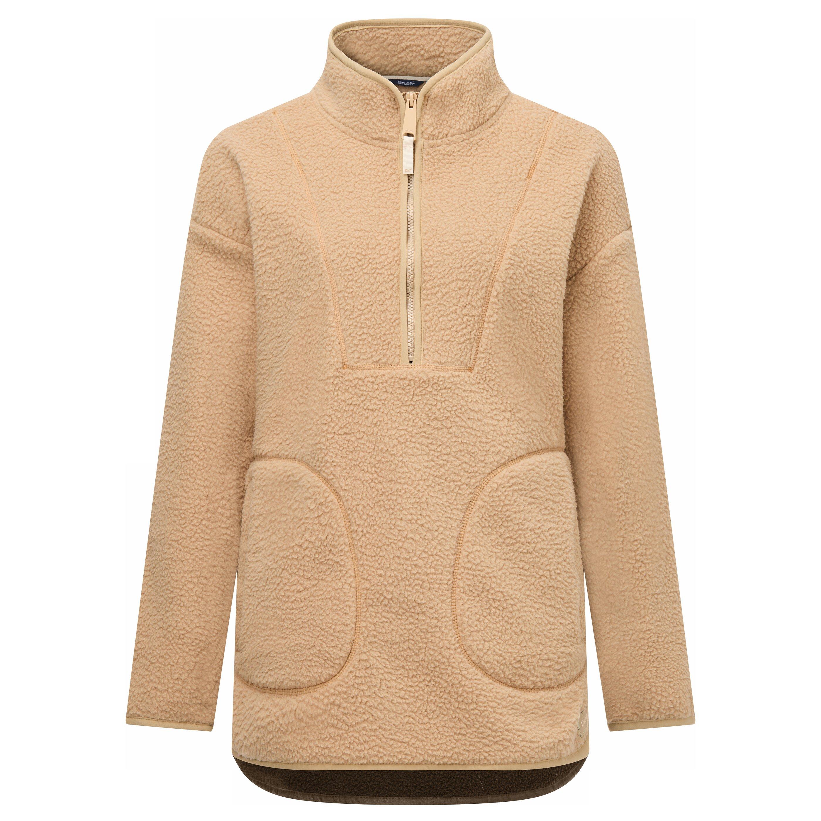 Regatta Women's Frankie Borg Full-Zip Fleece Top - Barleycorn - 8 (XS)