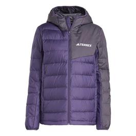 adidas Terrex Multi Light Down CLIMAWARM Hooded Jacket Womens
