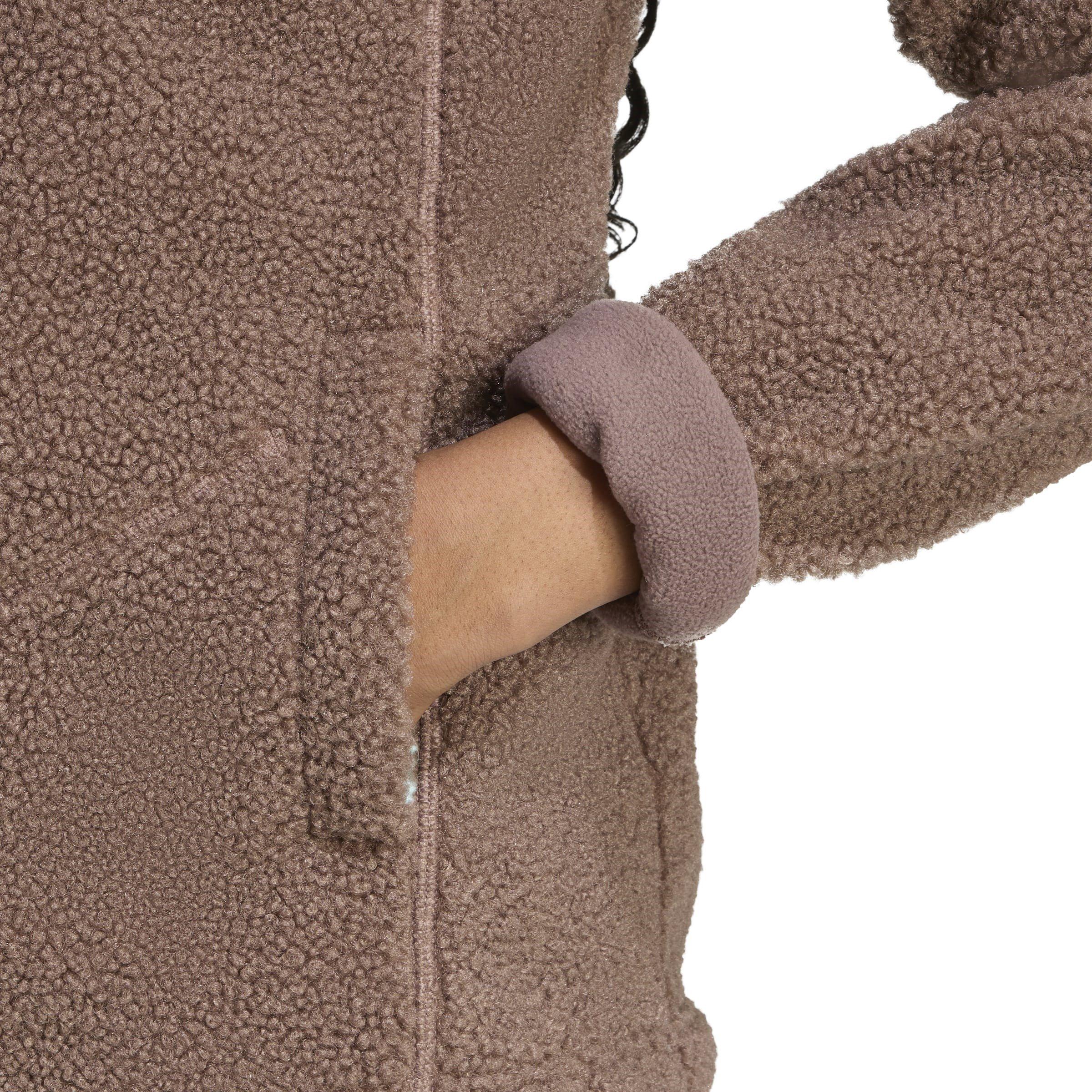 Earth Strata - adidas - Terrex Xploric High Pile Fleece Pullover Sweatshirt Womens - 5