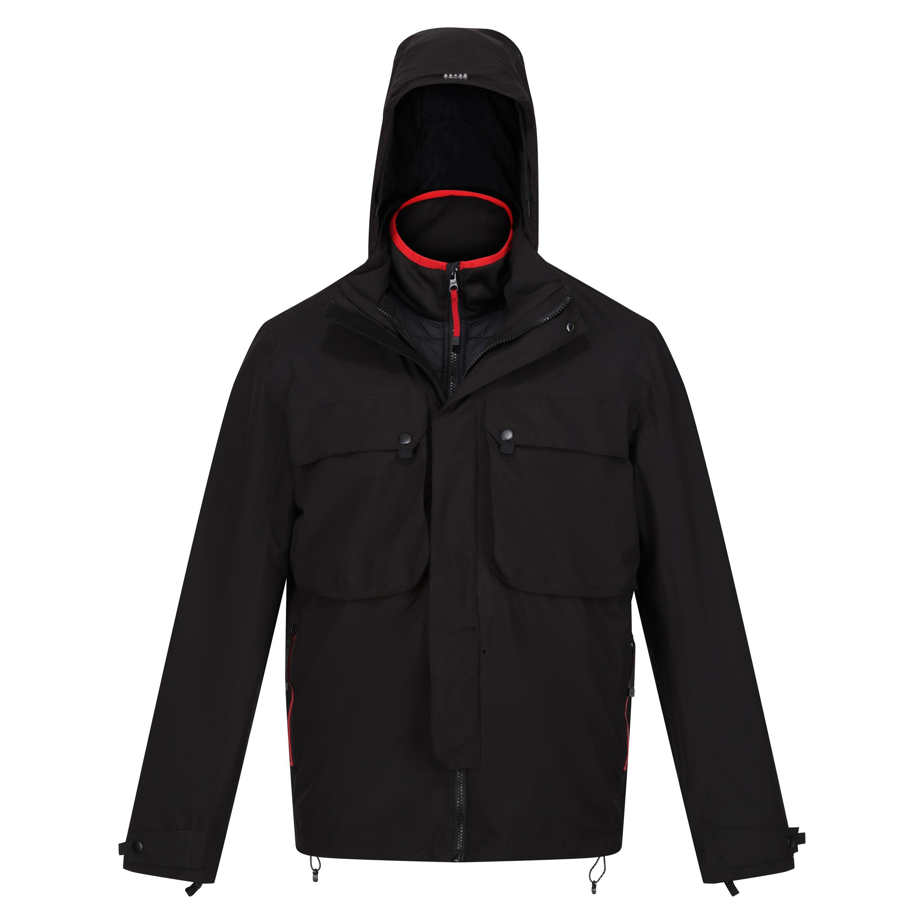 Negro(Negro) - Regatta - Shrigley Waterproof 3 in 1 Jacket - 3