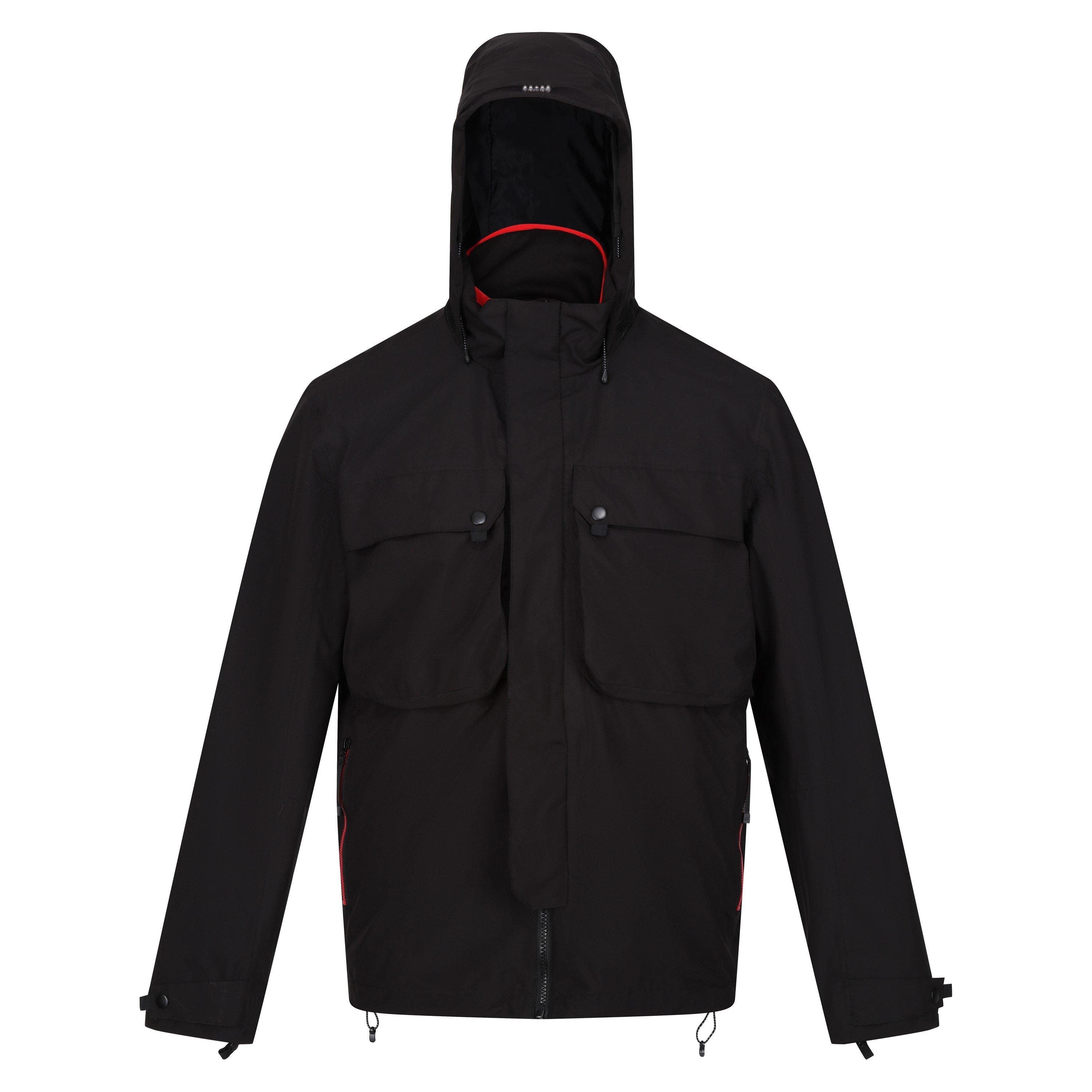 Negro(Negro) - Regatta - Shrigley Waterproof 3 in 1 Jacket - 4