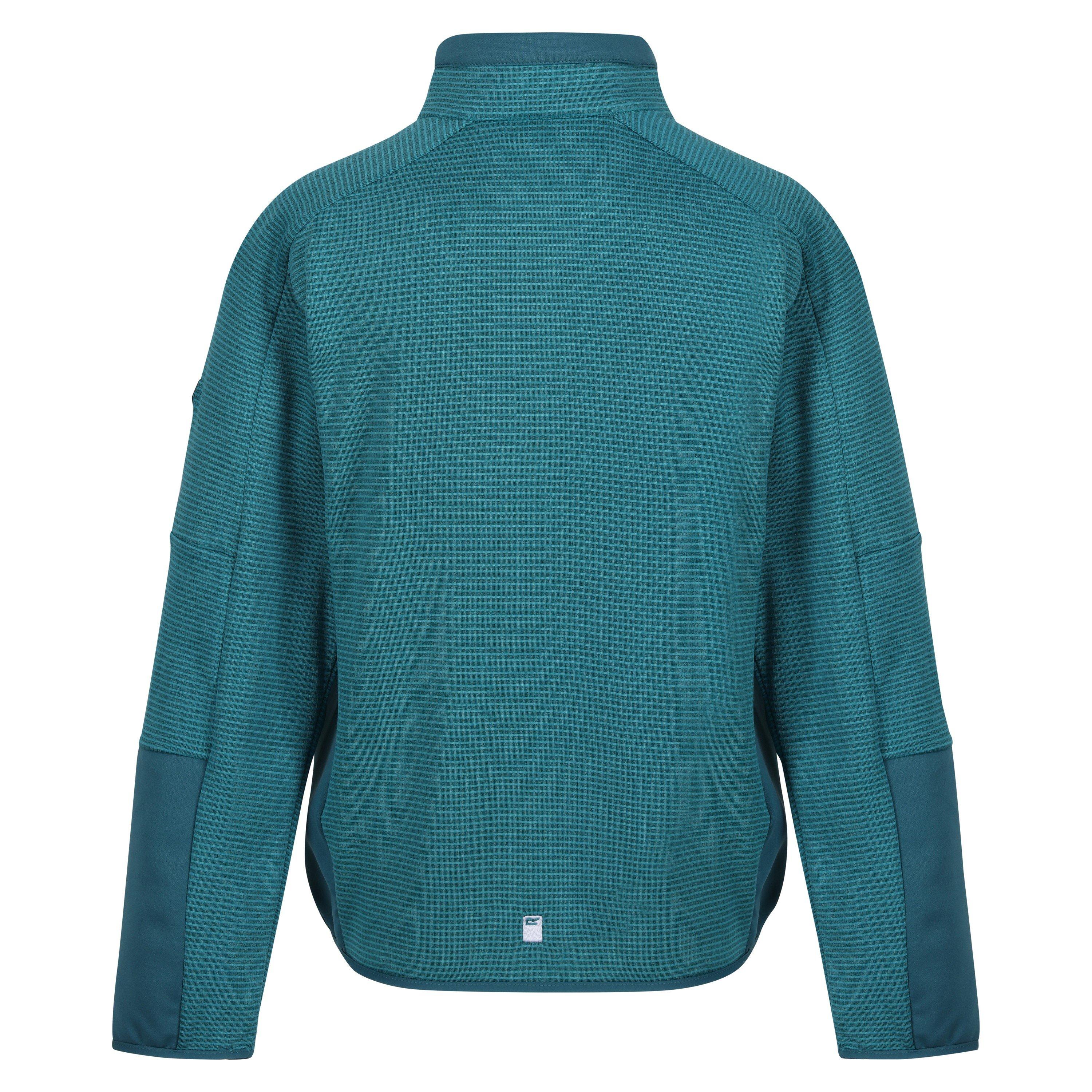 Pagoda/Drgnf - Regatta - Kids' Full-Zip Fleece Fabric - 4
