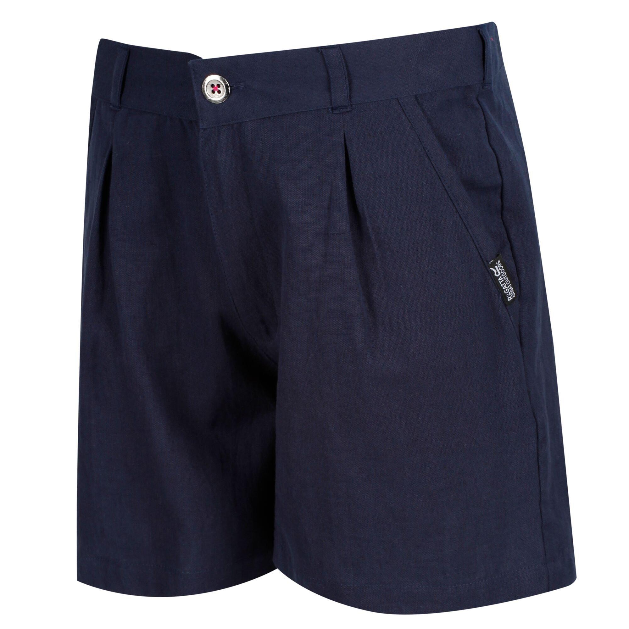 Navy - Regatta - Kids' Damita Walking Shorts - 2