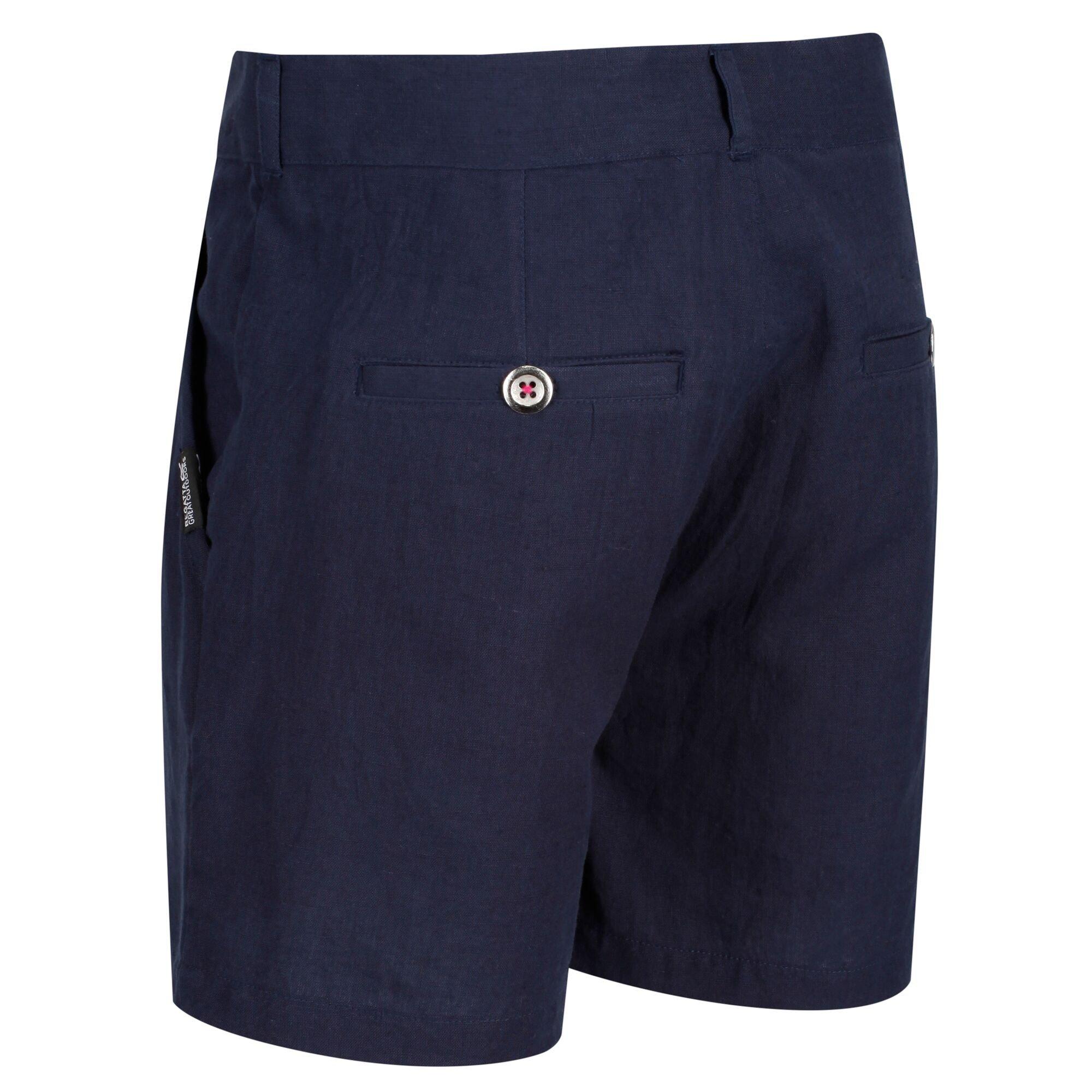 Navy - Regatta - Kids' Damita Walking Shorts - 3