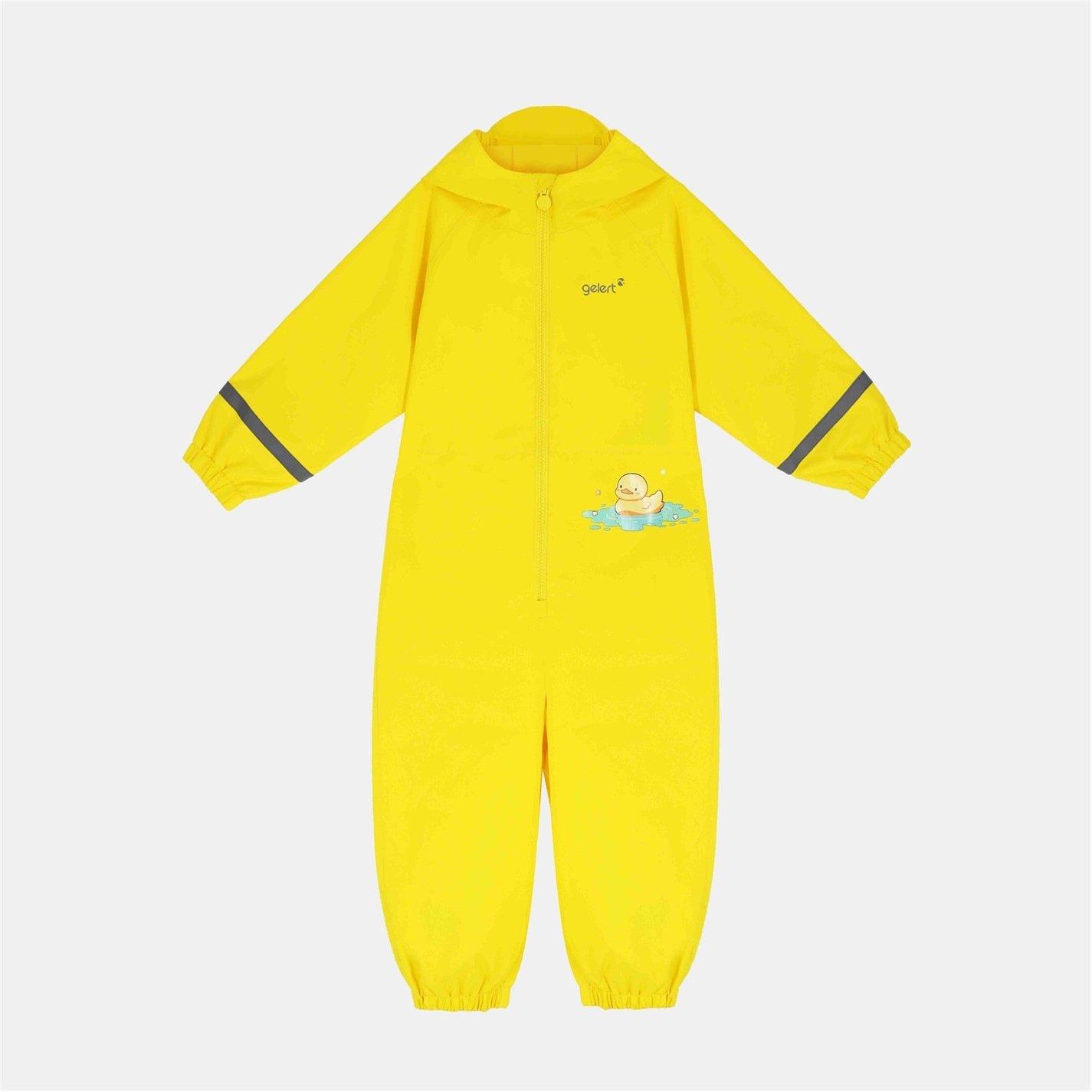 Gelert  Kids Animal Print Waterproof Long Sleeve Rain Anorak - Duck - 3-4 Yrs