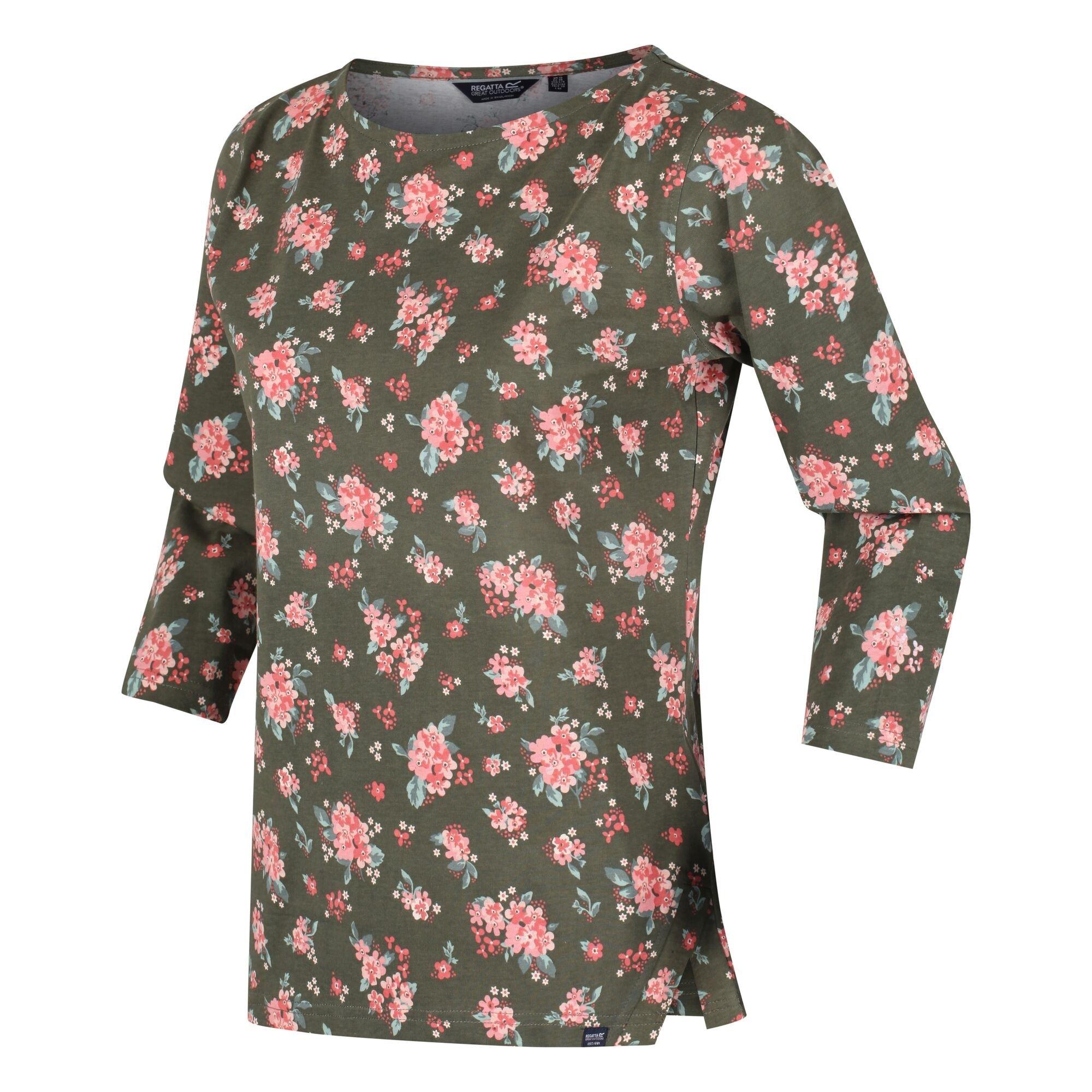 GrapLfFloral - Regatta - Women's Polina Long Sleeve Shirt - 1