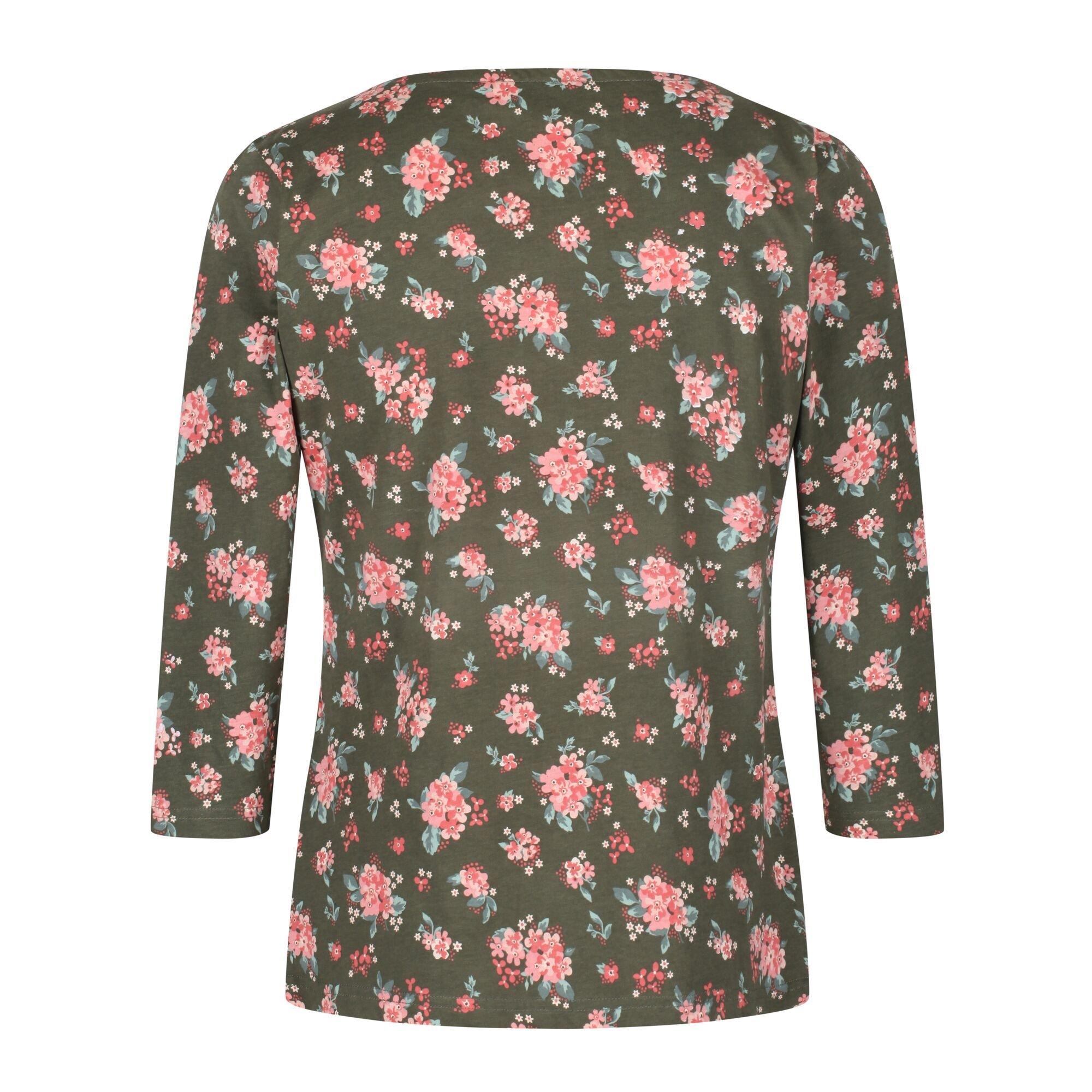 GrapLfFloral - Regatta - Women's Polina Long Sleeve Shirt - 2