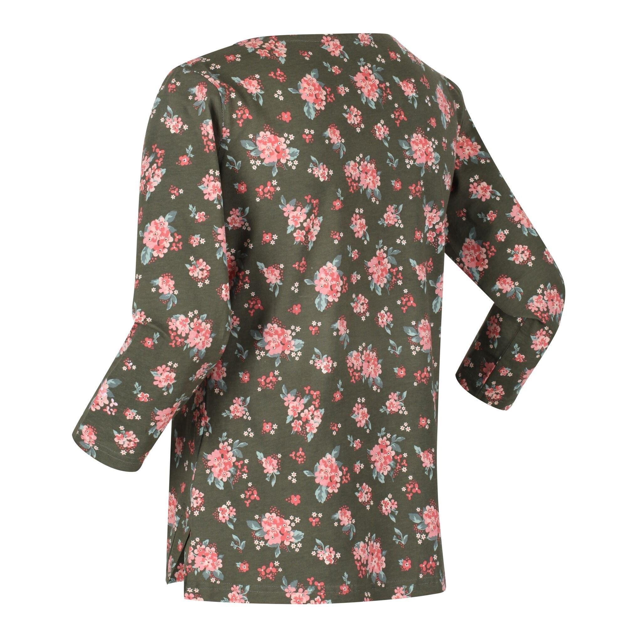 GrapLfFloral - Regatta - Women's Polina Long Sleeve Shirt - 3