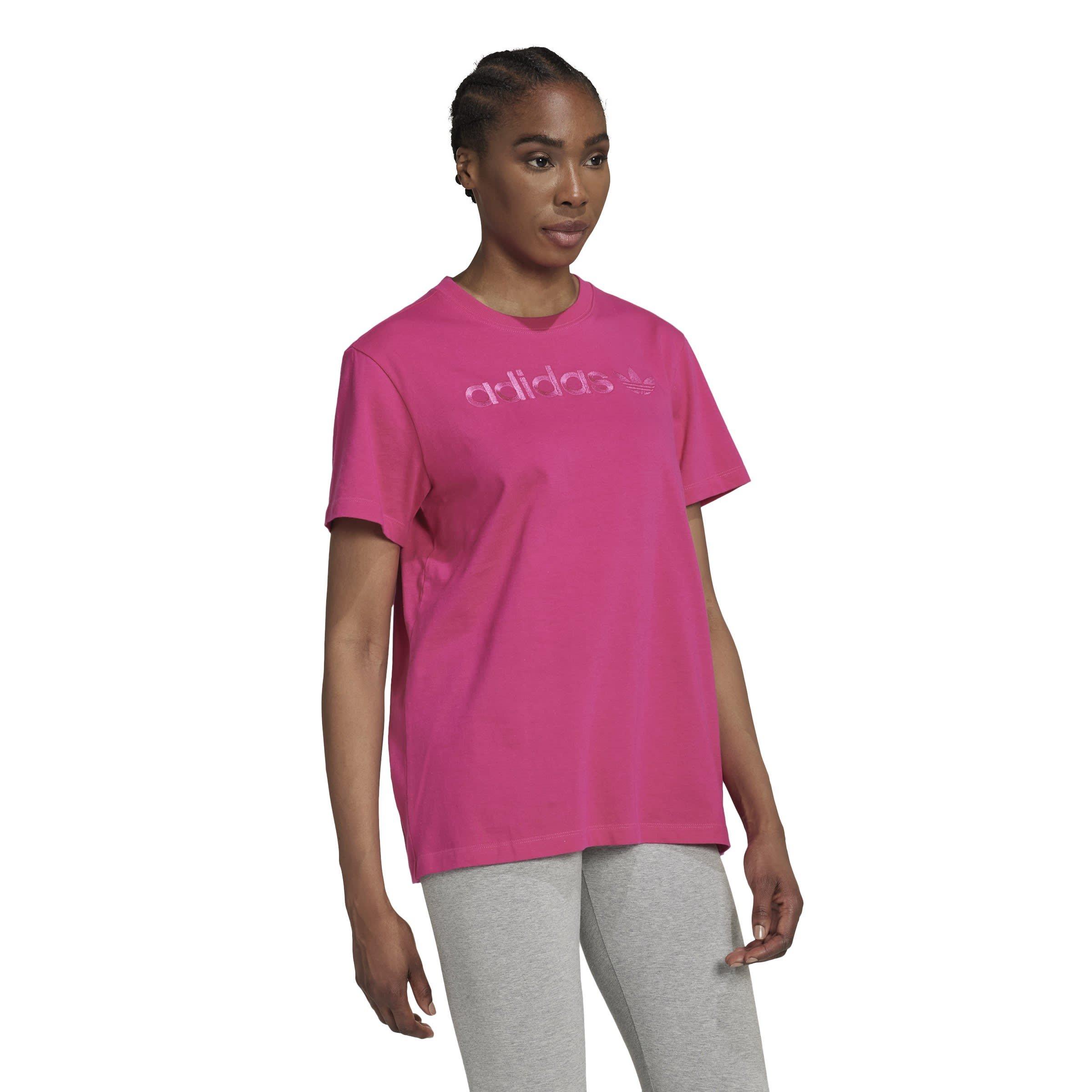 Pink - adidas Originals - Short-Sleeve Performance T-Shirt - 4