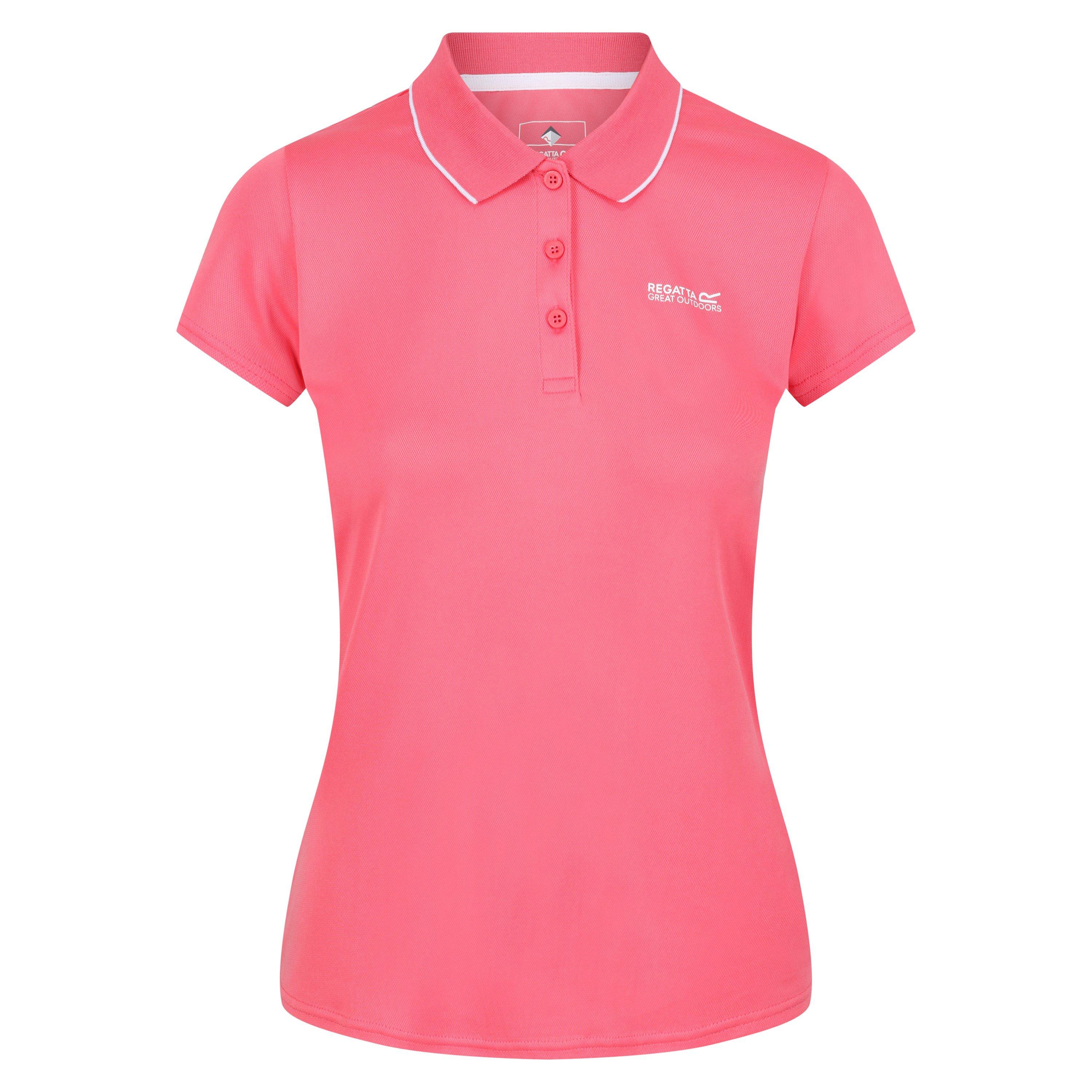 Tropicl Pink - Regatta - Maverick Short-Sleeve Polo Shirt - 3