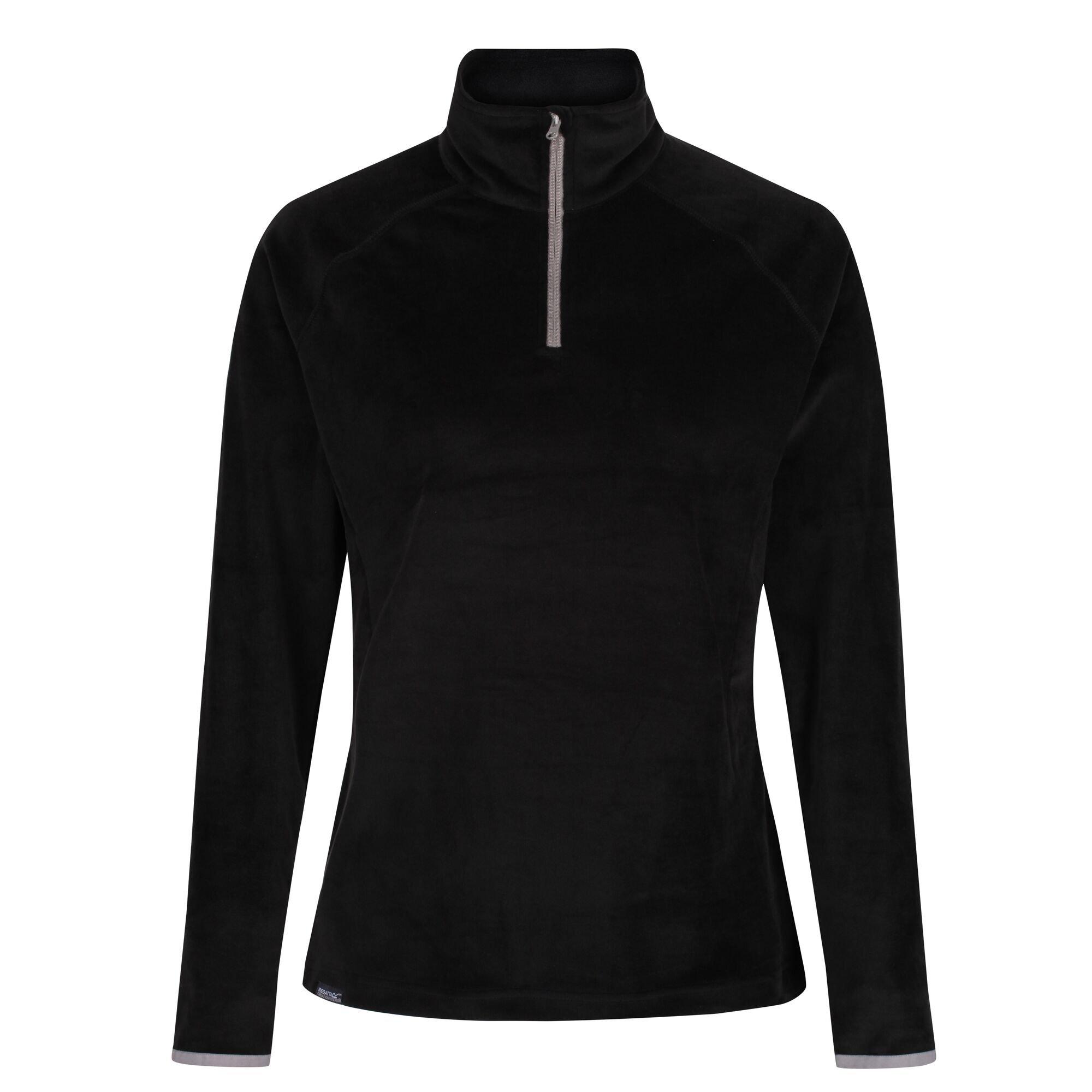 Black - Regatta - Women's Lavene Quarter-Zip Fleece - 1