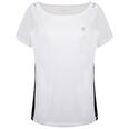 Kolor knitted panel short-sleeve shirt White