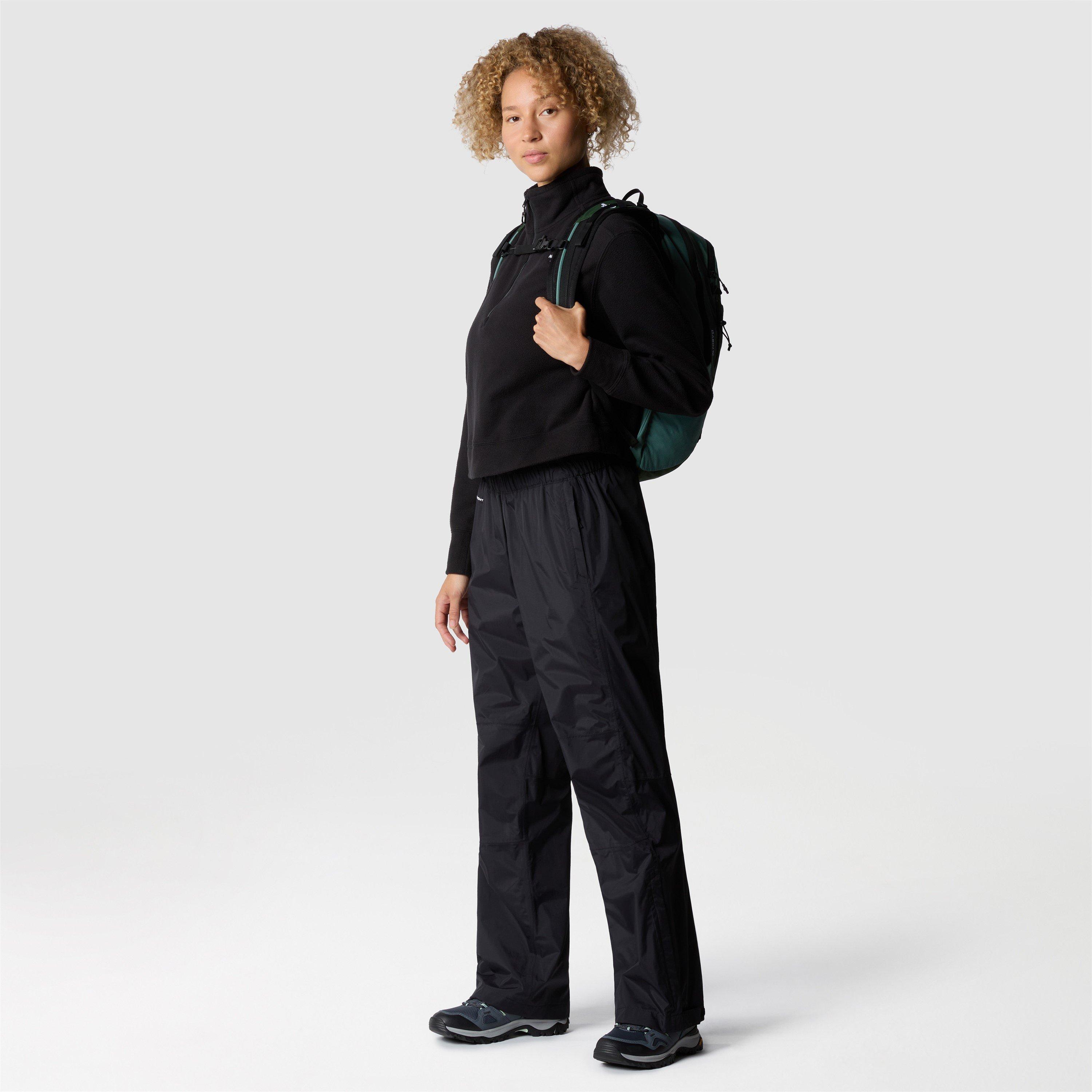 Black - The North Face - Women's Antora Rain Waterproof Trousers - 4