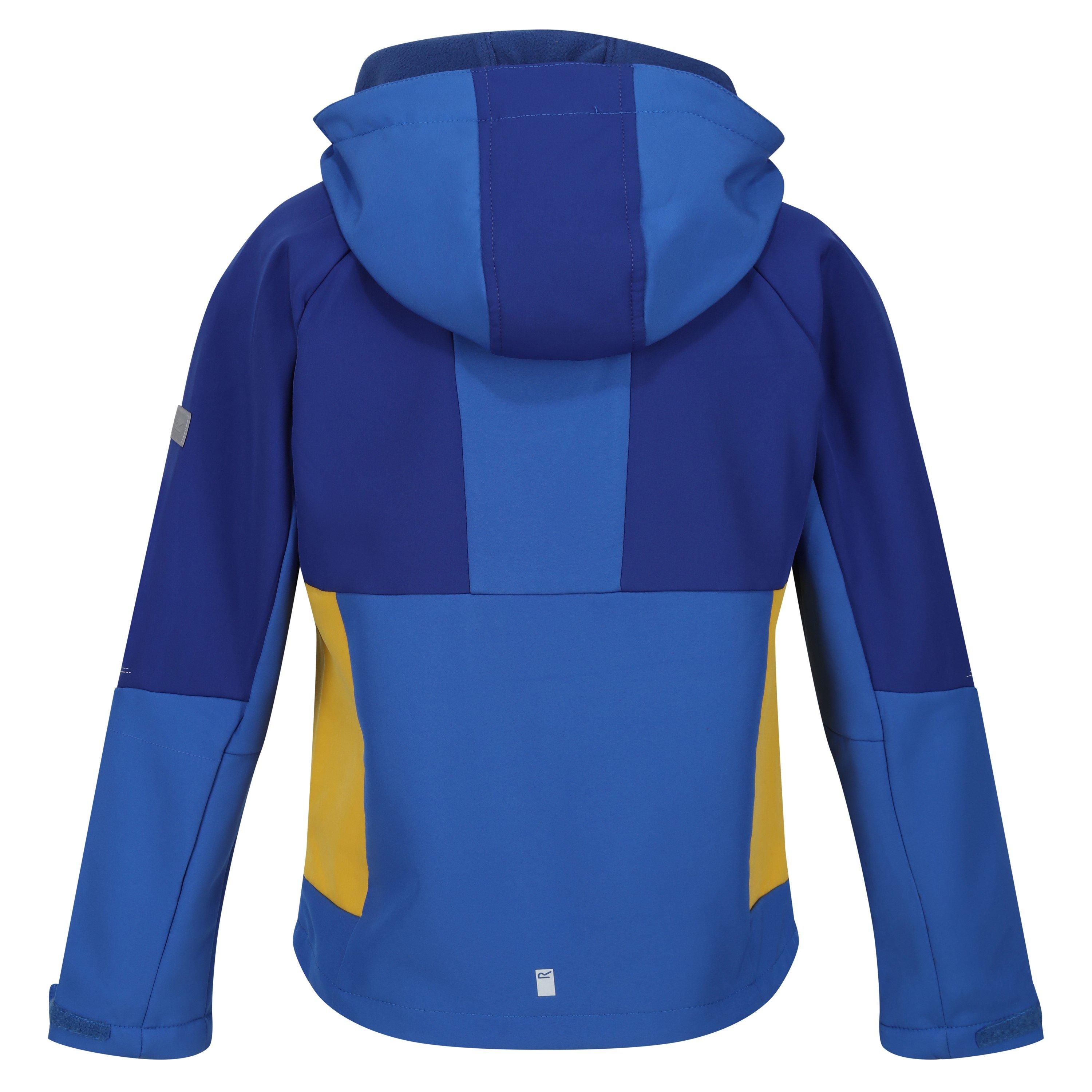 StrBlu/NwRoy - Regatta - Kids' Haydenbury Technical Weather Resistant Softshell Jacket - 2