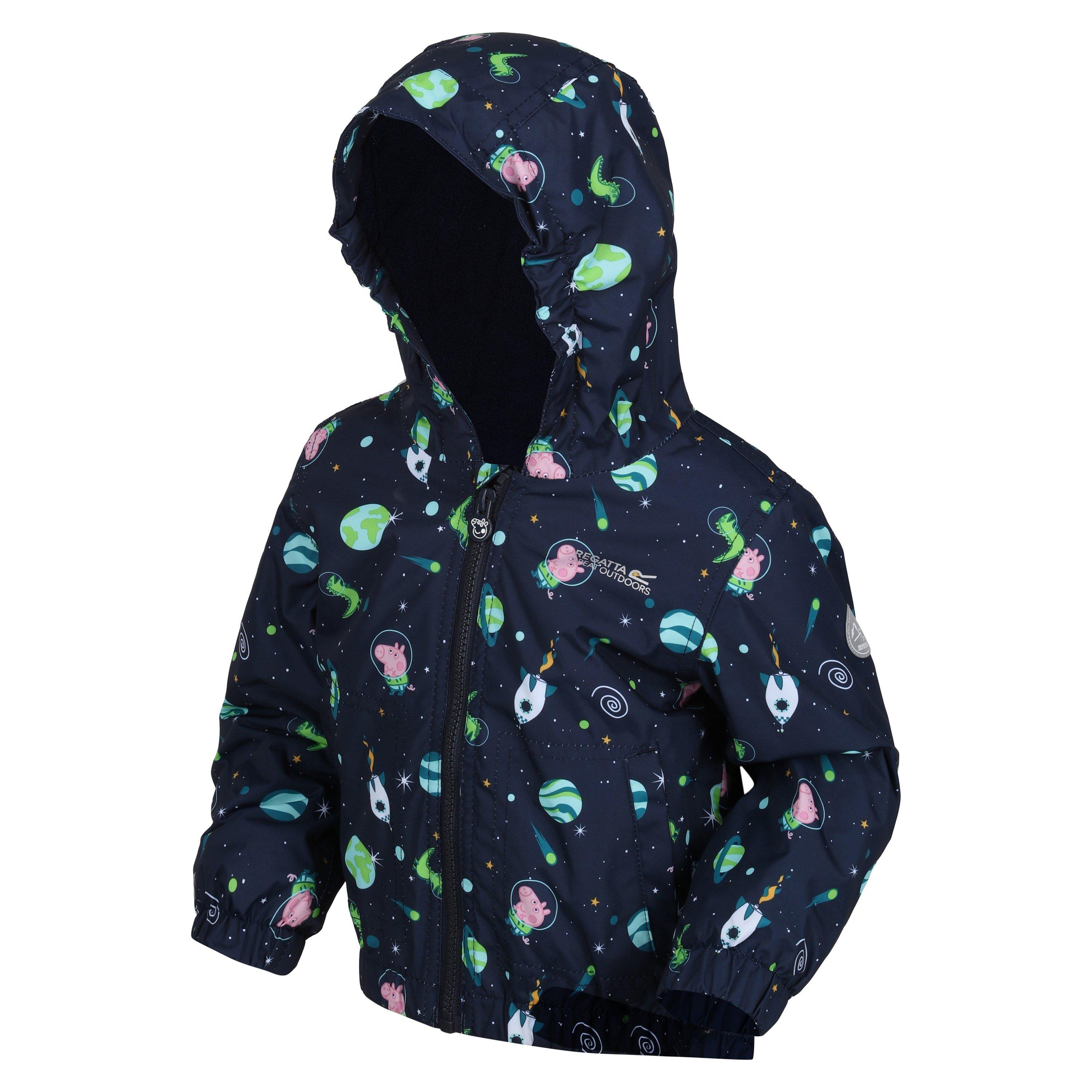 Marineblå - Regatta - Kids' Peppa Softshell Jacket - 3
