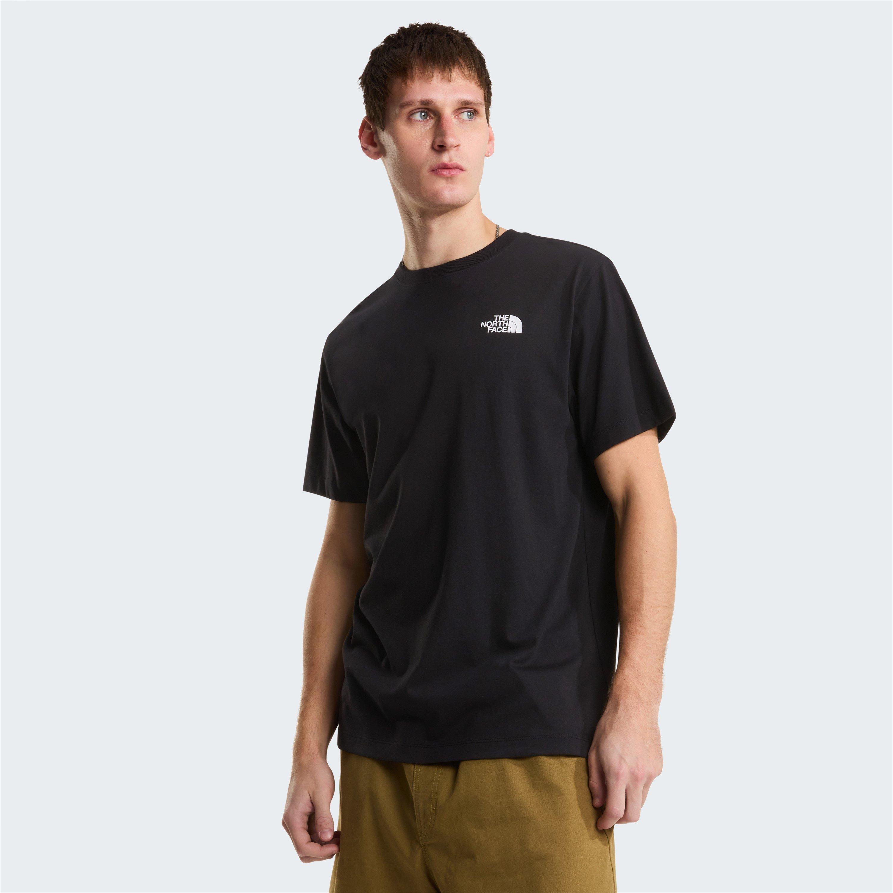 Zwart - The North Face - TNF Vertical Tee Mens - 3