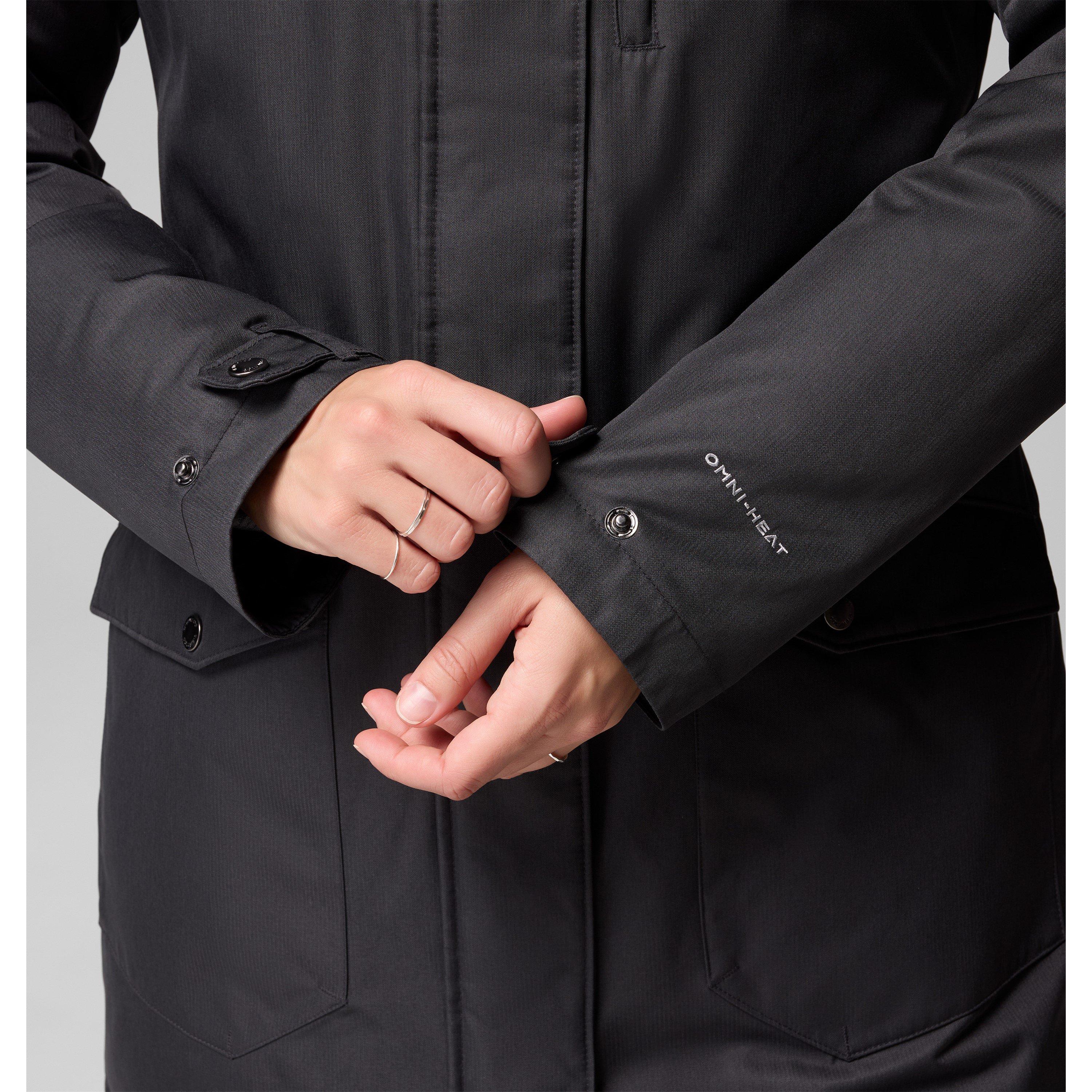 Black - Columbia - Suttle Mountain Down Sherpa-Lined Synthetic Down Parka - 6