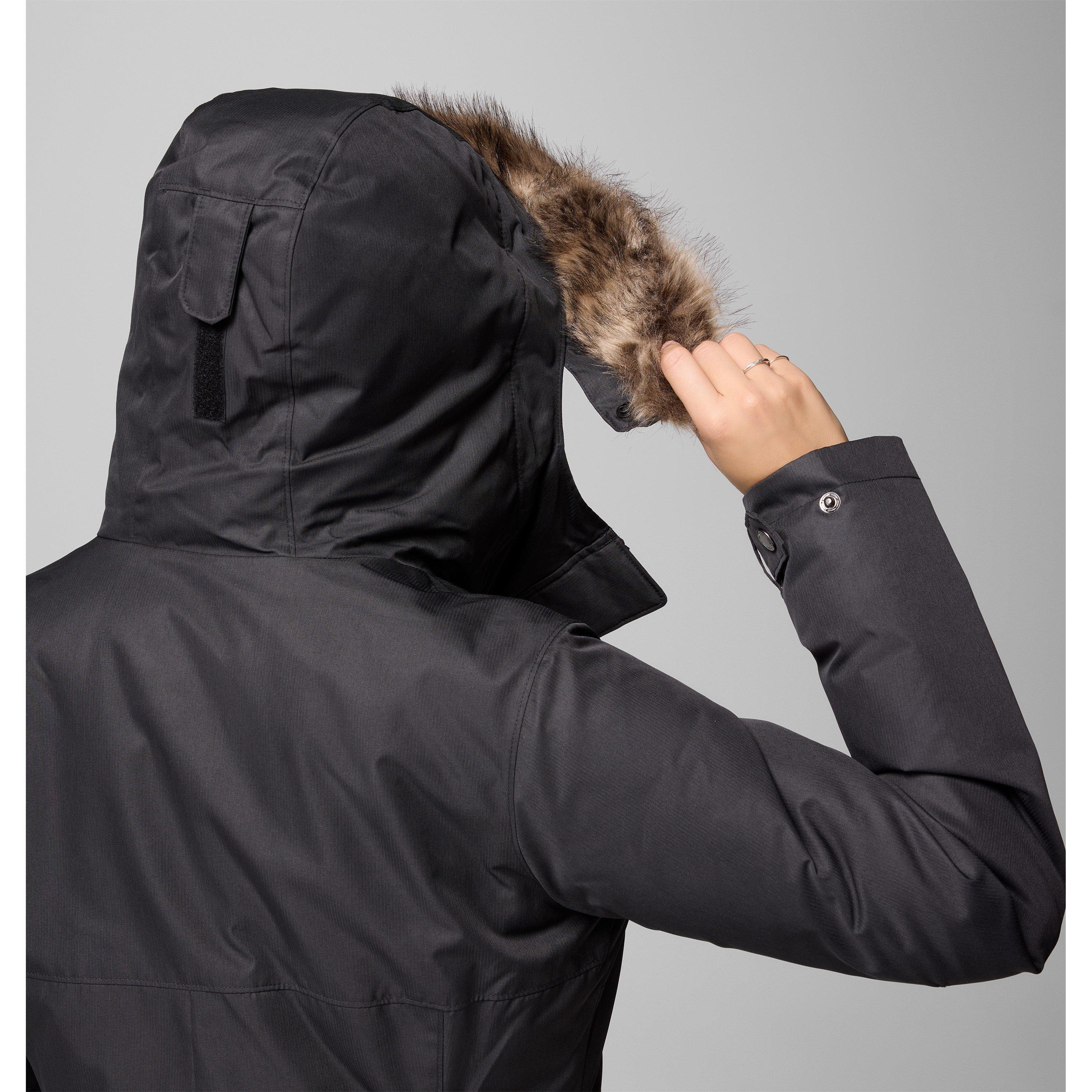 Black - Columbia - Suttle Mountain Down Sherpa-Lined Synthetic Down Parka - 7