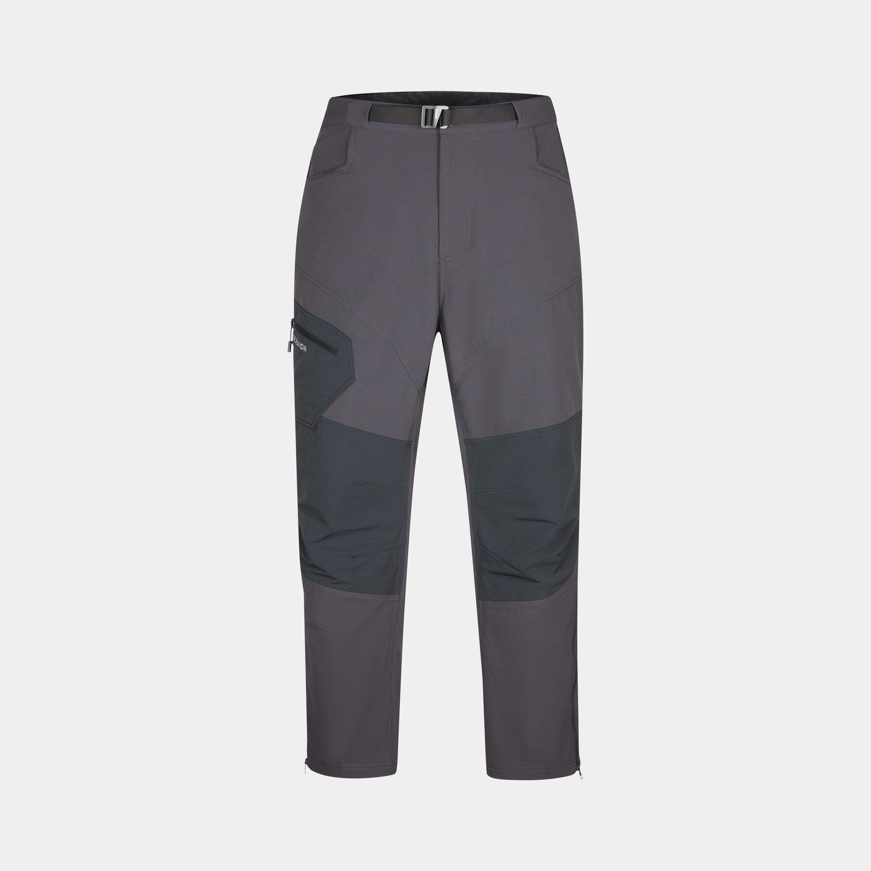 Mens Water Resistant Zipped Cuffs Winter Walking Trousers