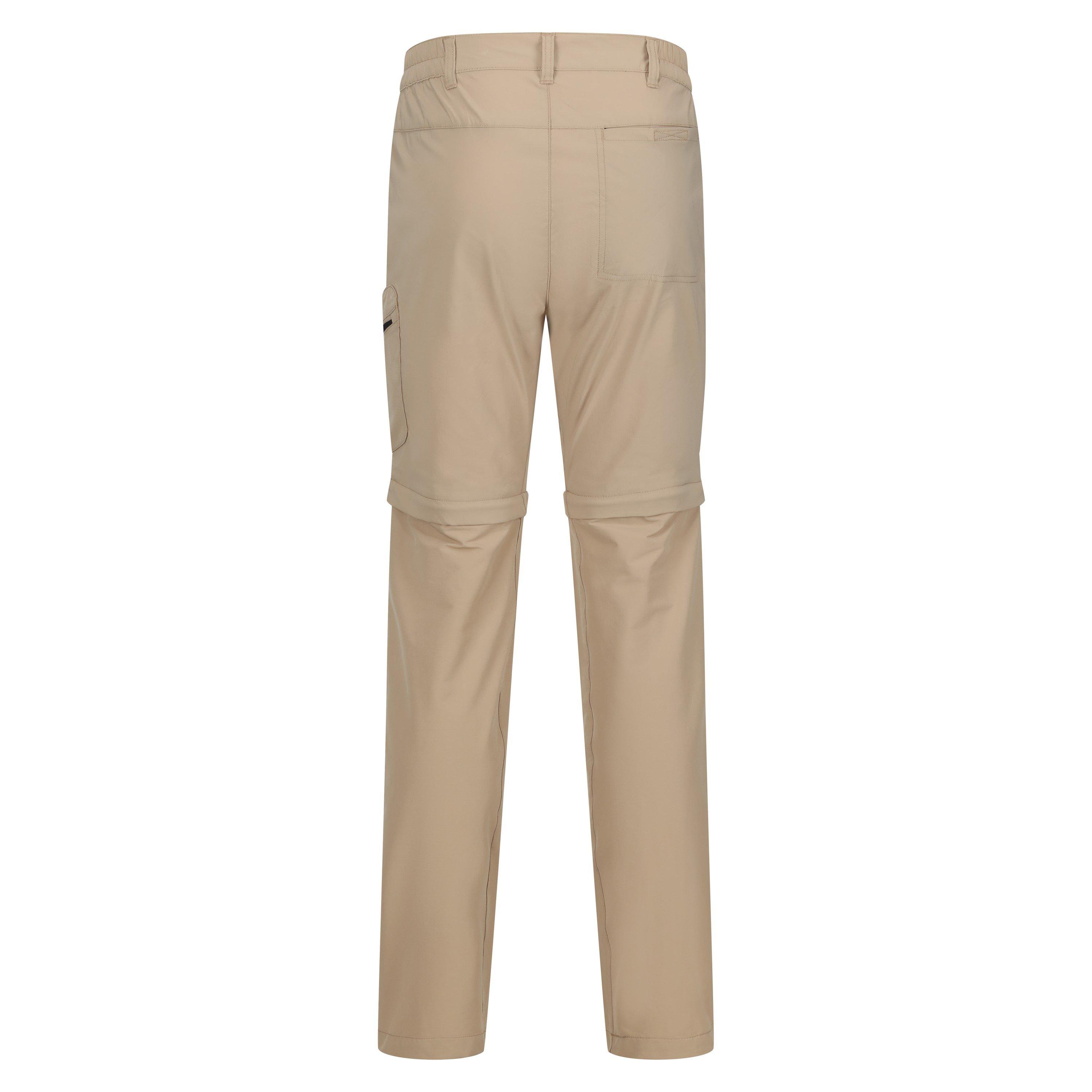 Oat - Regatta - Men's Highton Zip Off Convertible Trousers - 2