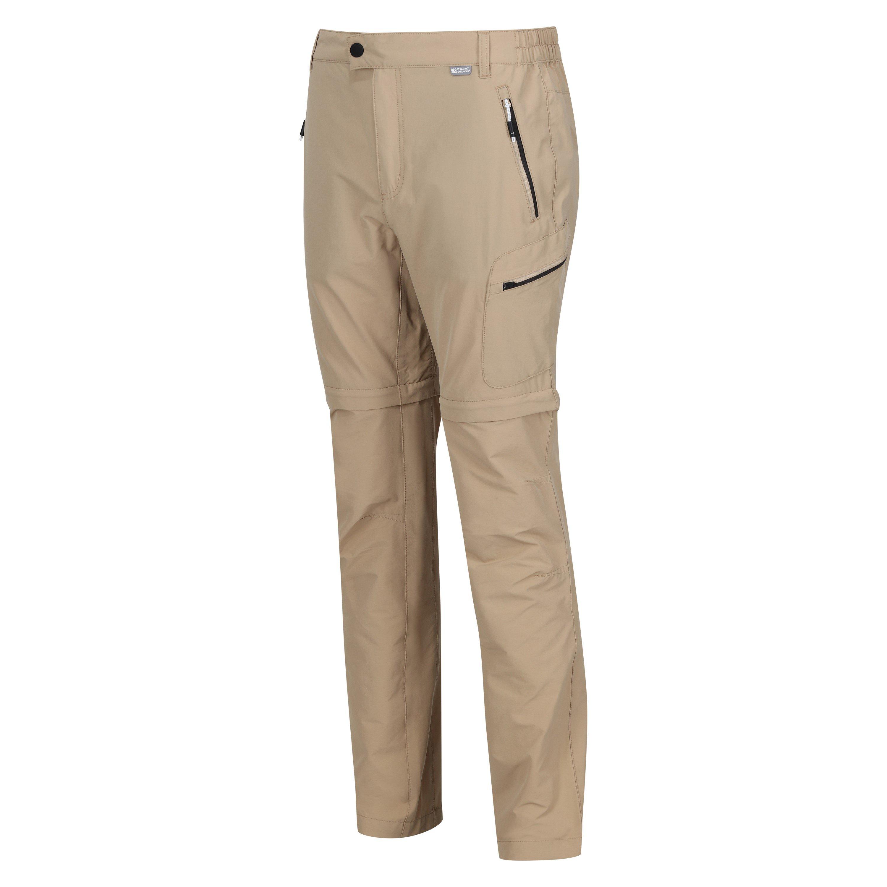 Oat - Regatta - Men's Highton Zip Off Convertible Trousers - 3