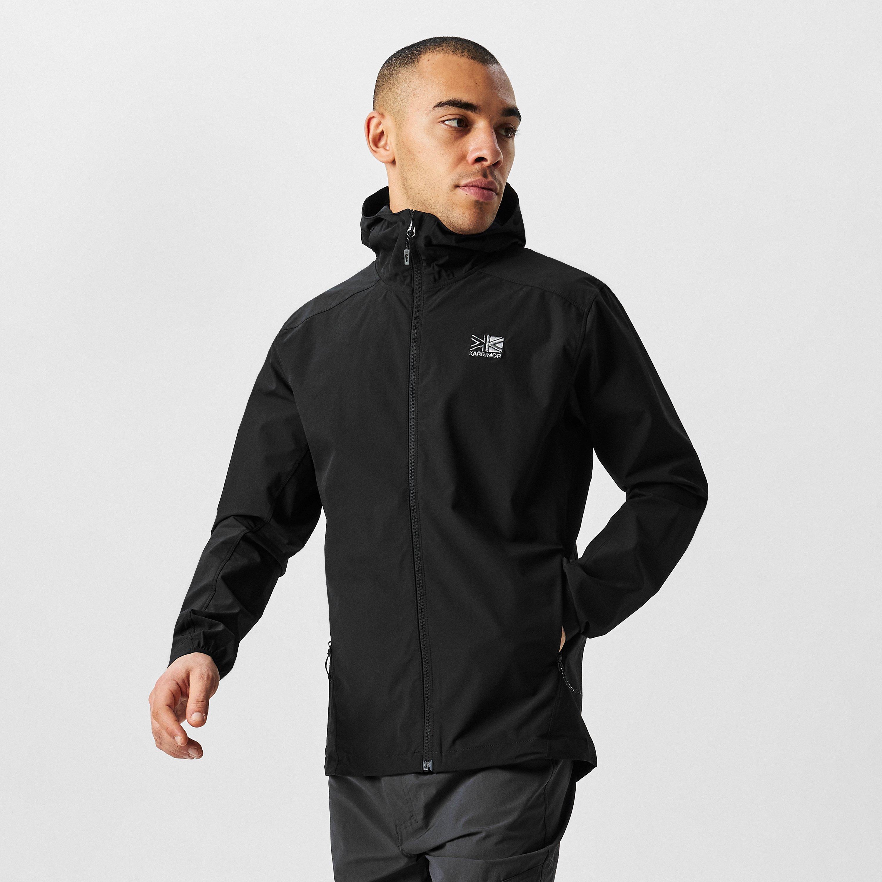 Crna - Karrimor - Cheetah Water and Wind Resistant Hooded Softshell Jacket - 3