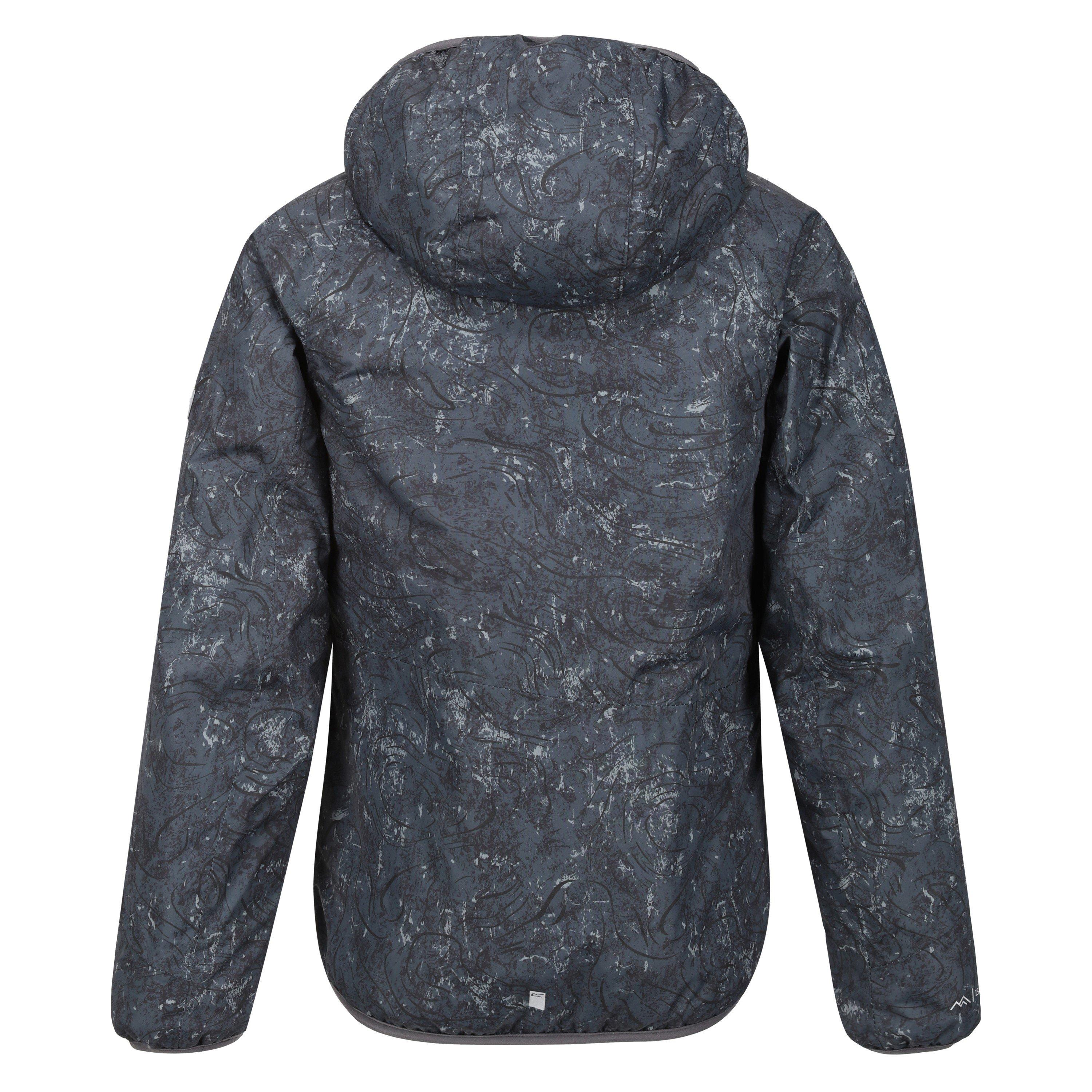 SlGryTrnPrnt - Regatta - Unisex Kids' Volcanic Weather-Resistant Softshell Jacket - 2