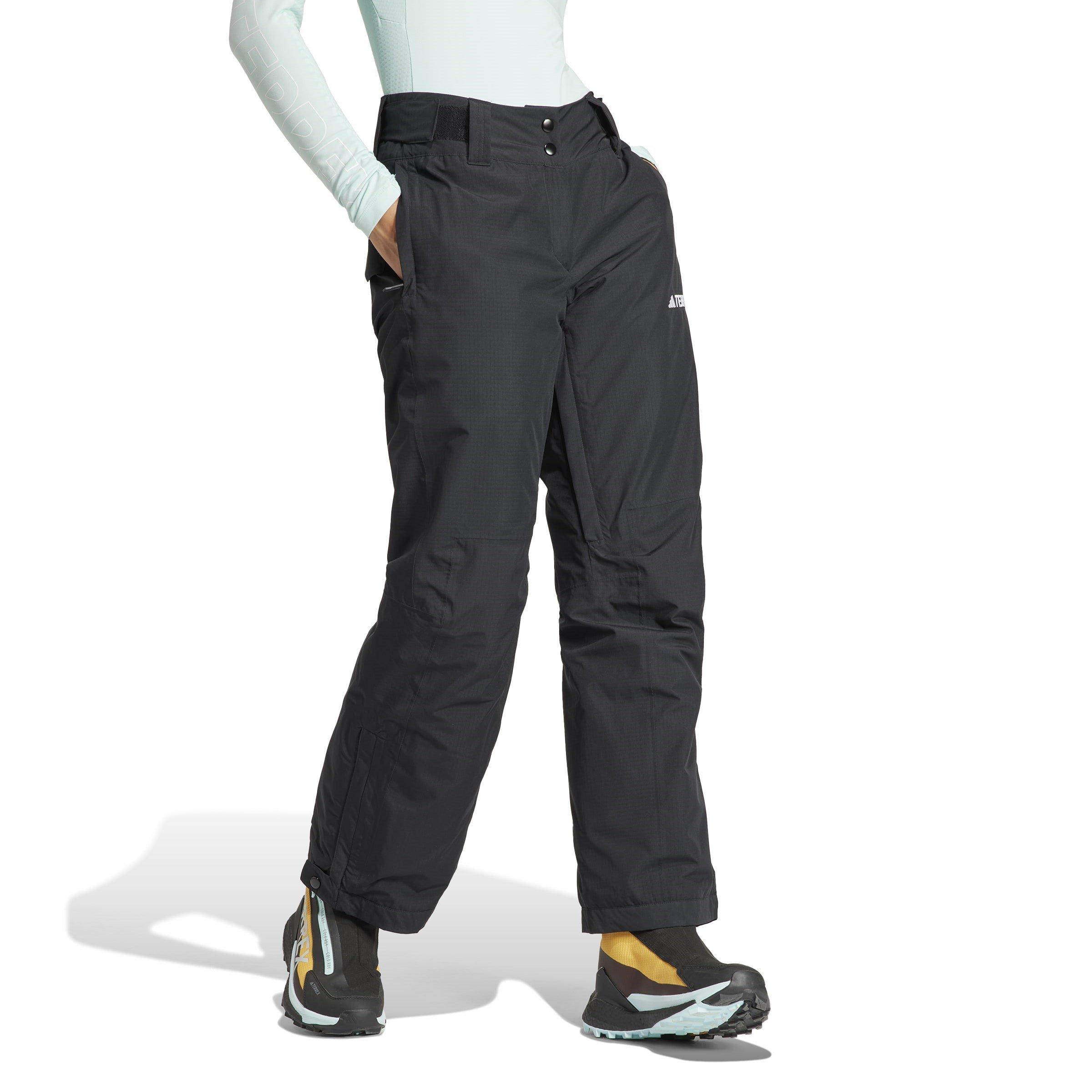 Black - adidas - Women's Waterproof Trousers - 4