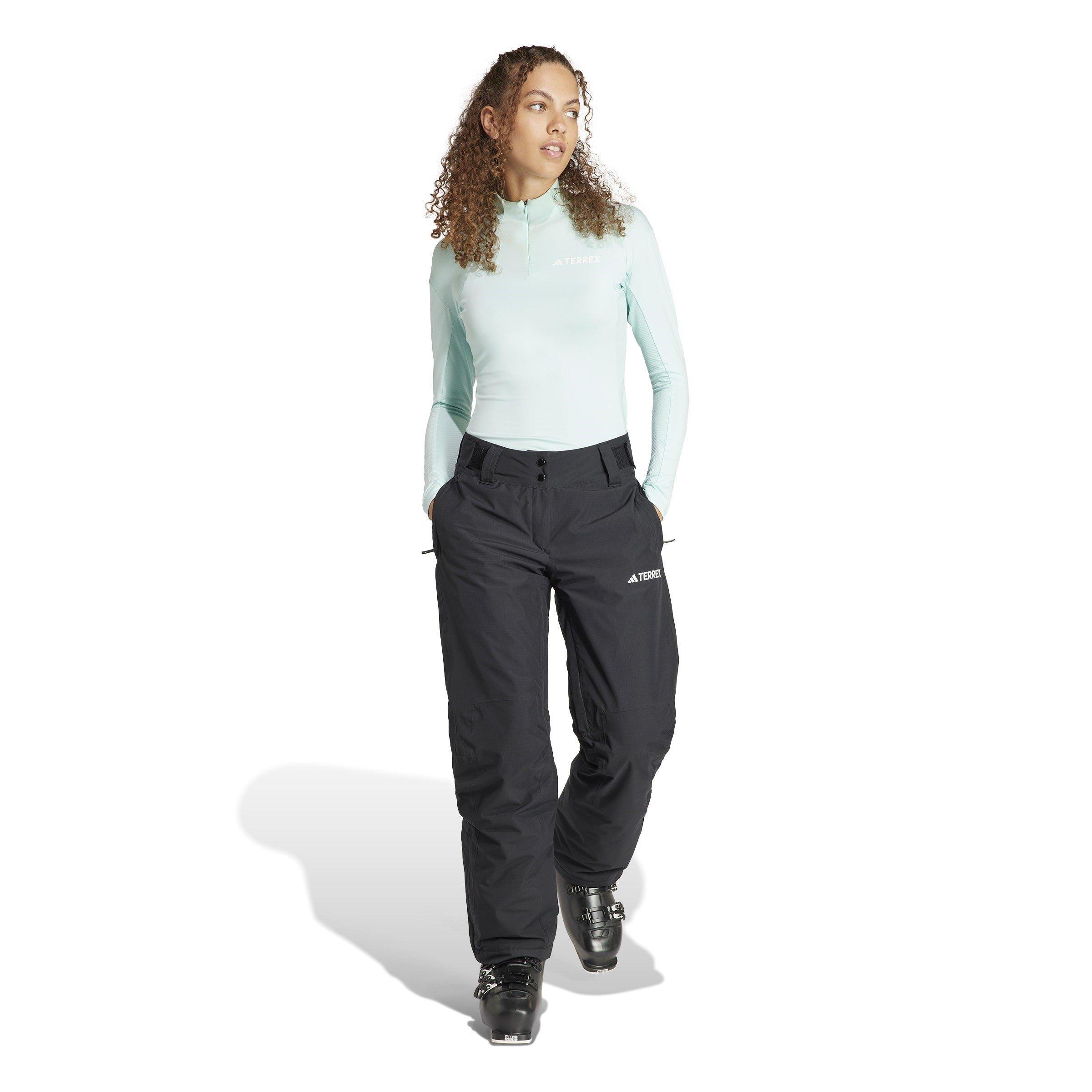 Black - adidas - Women's Waterproof Trousers - 7