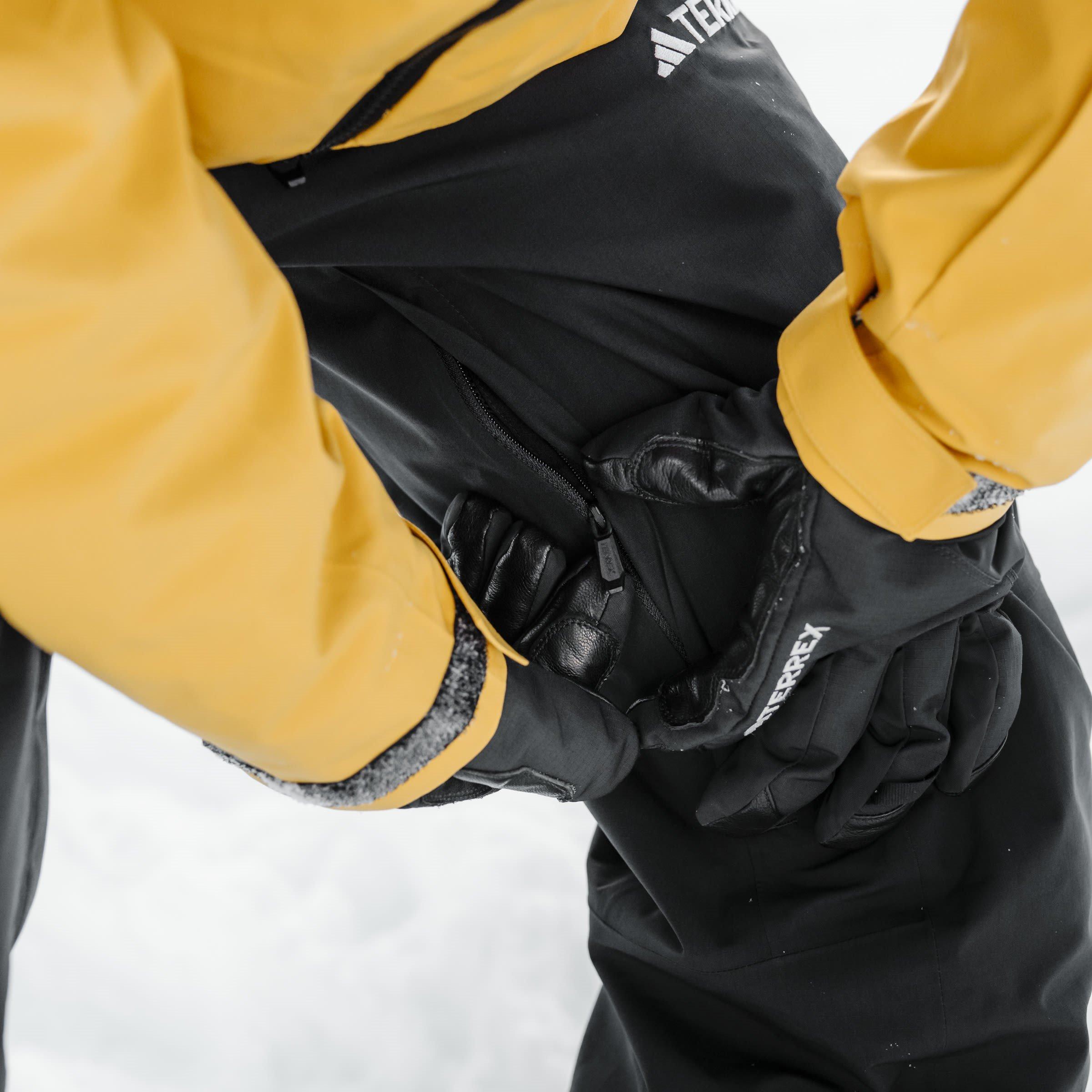 Black - adidas - Women's Waterproof Trousers - 9