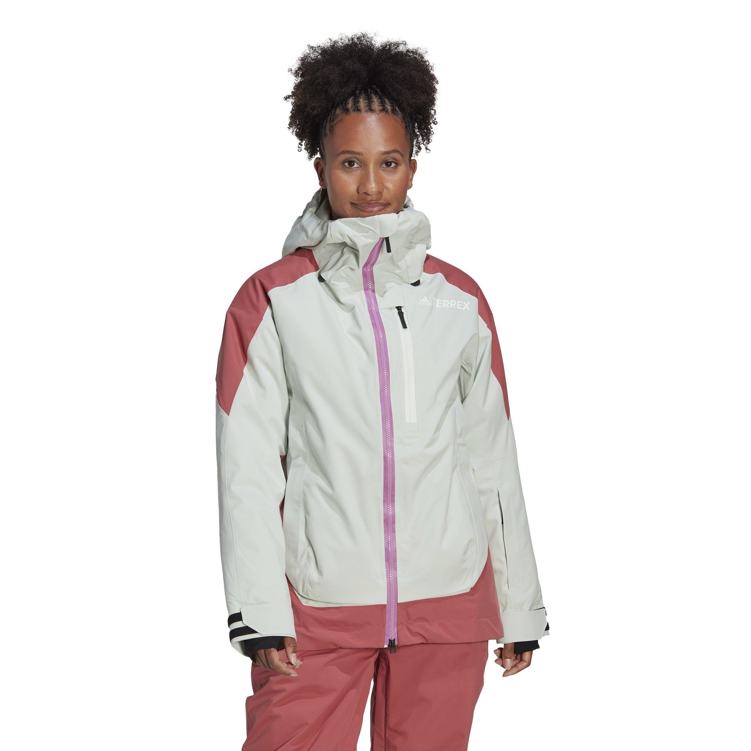 Lingrn/Wonred - adidas - Terrex MyShelter 2L Ski/Snowboard Jacket Womens - 2
