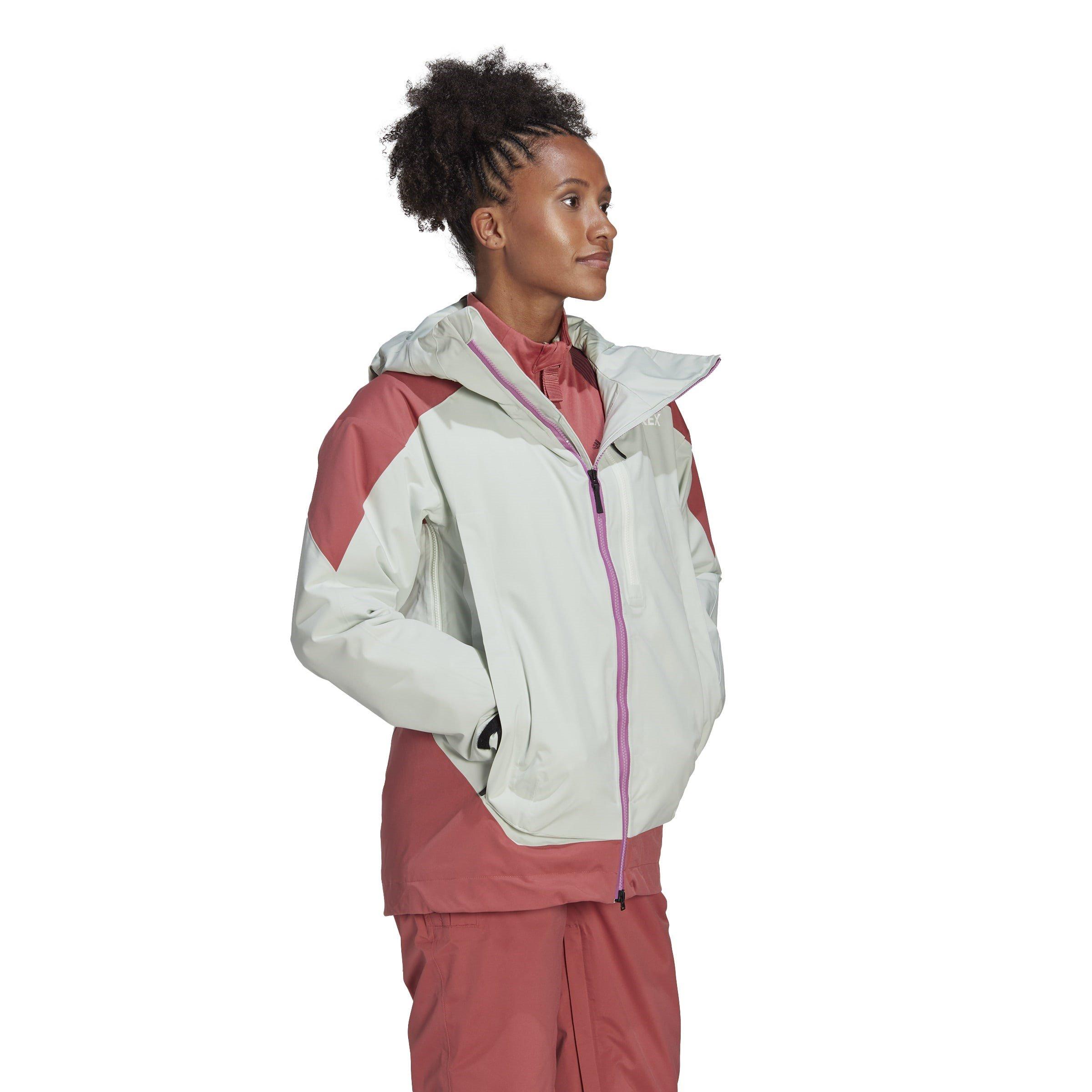 Lingrn/Wonred - adidas - Terrex MyShelter 2L Ski/Snowboard Jacket Womens - 4