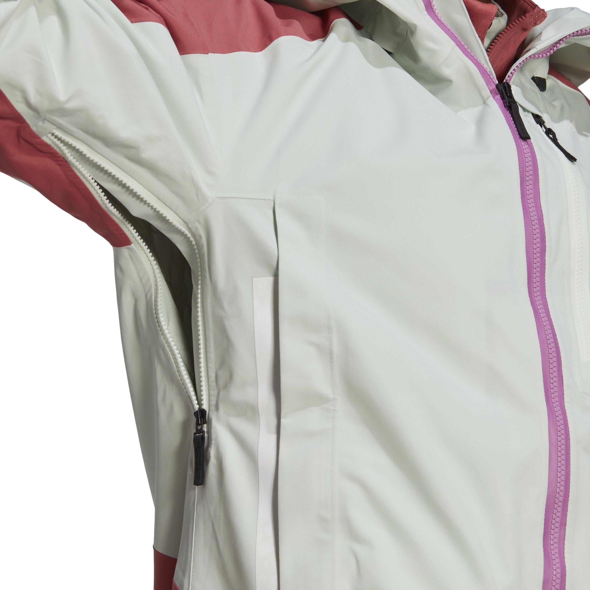 Lingrn/Wonred - adidas - Terrex MyShelter 2L Ski/Snowboard Jacket Womens - 6