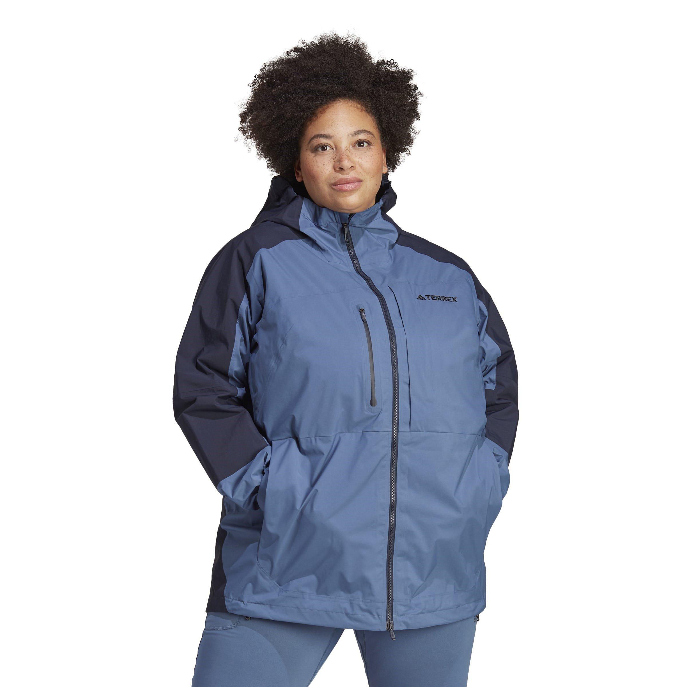 Wonste - adidas - Terrex Xploric RAIN.RDY Hiking Jacket (Plus Size) Womens - 2