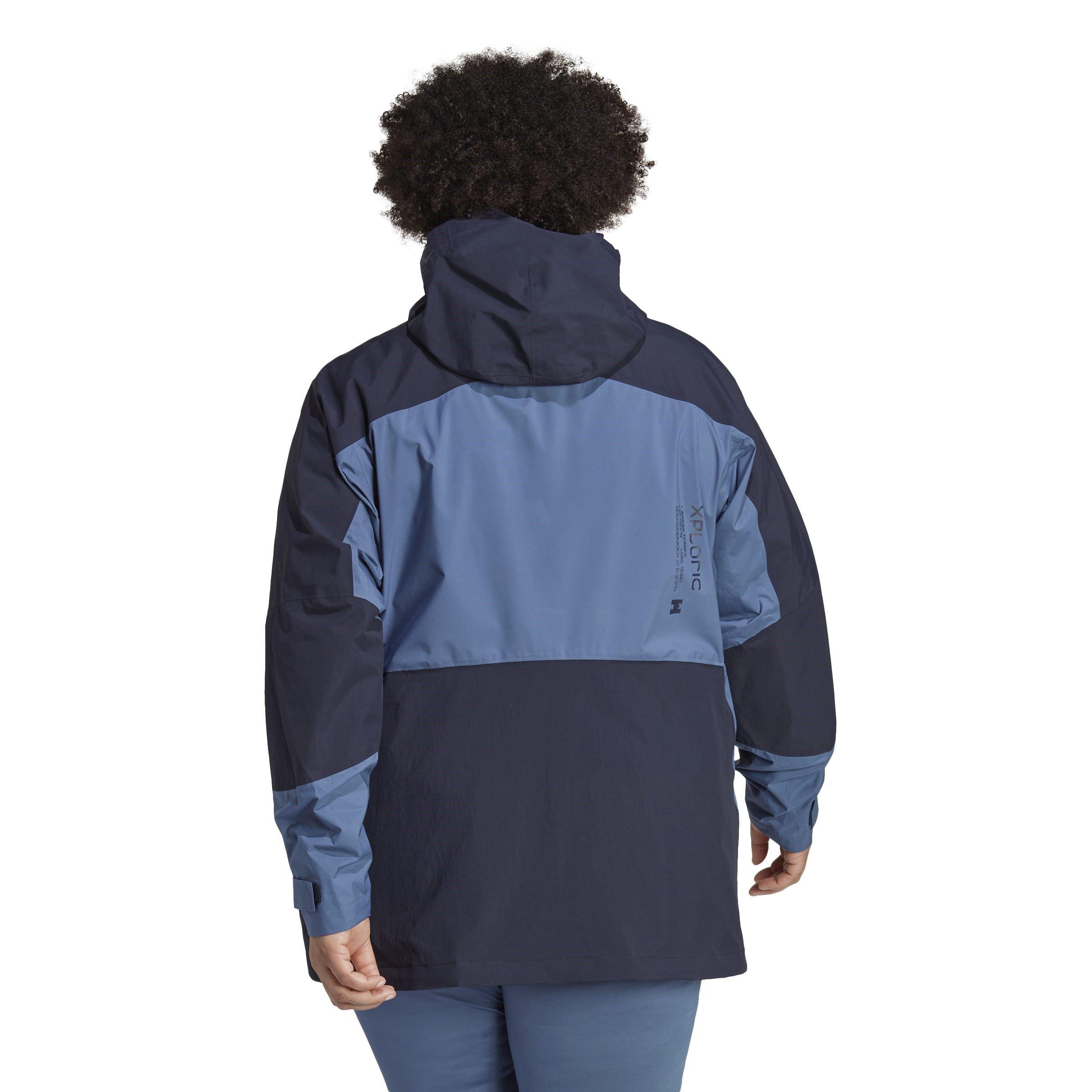 Wonste - adidas - Terrex Xploric RAIN.RDY Hiking Jacket (Plus Size) Womens - 3