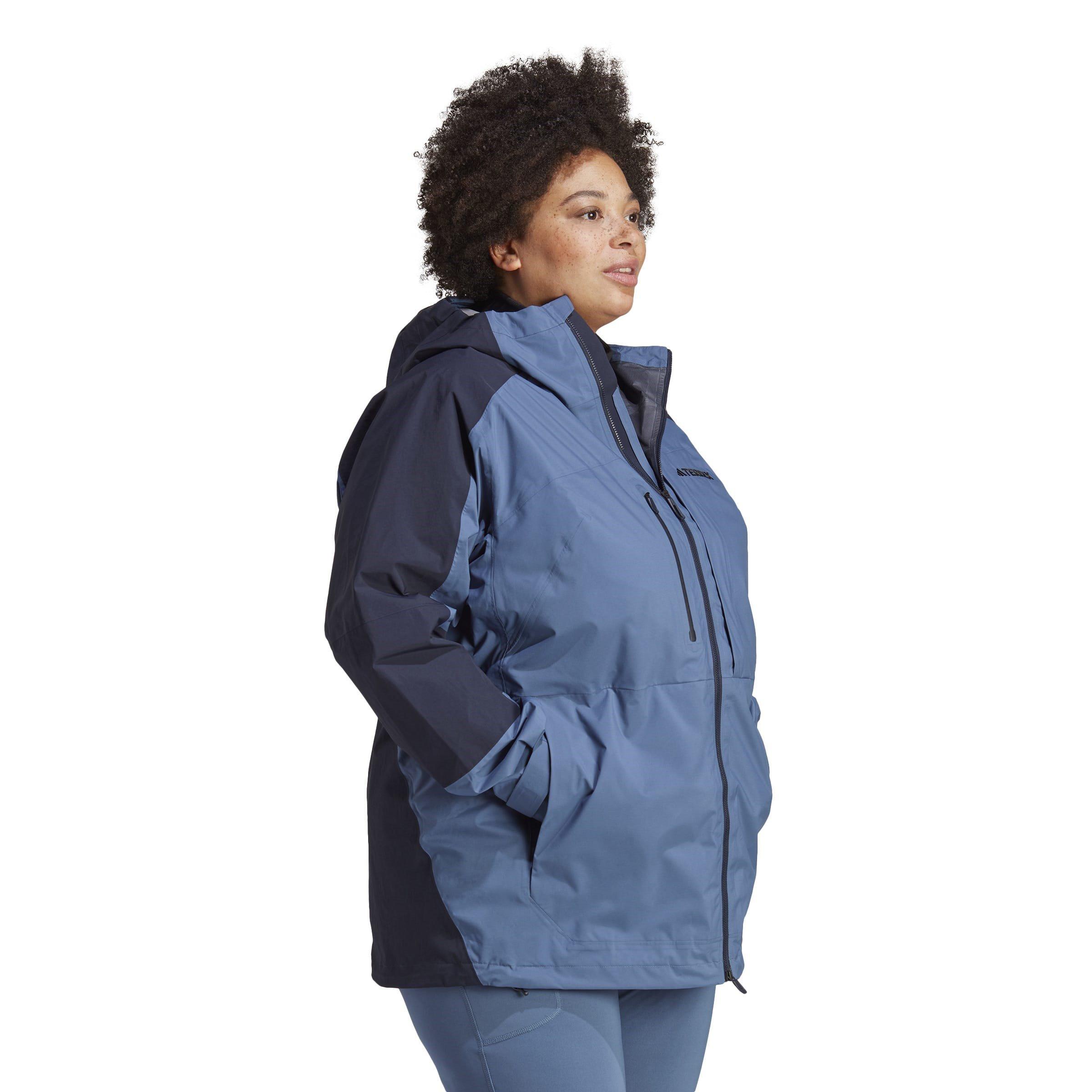 Wonste - adidas - Terrex Xploric RAIN.RDY Hiking Jacket (Plus Size) Womens - 4
