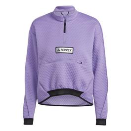 adidas Terrex Utilitas Half-Zip Fleece Jacket Womens