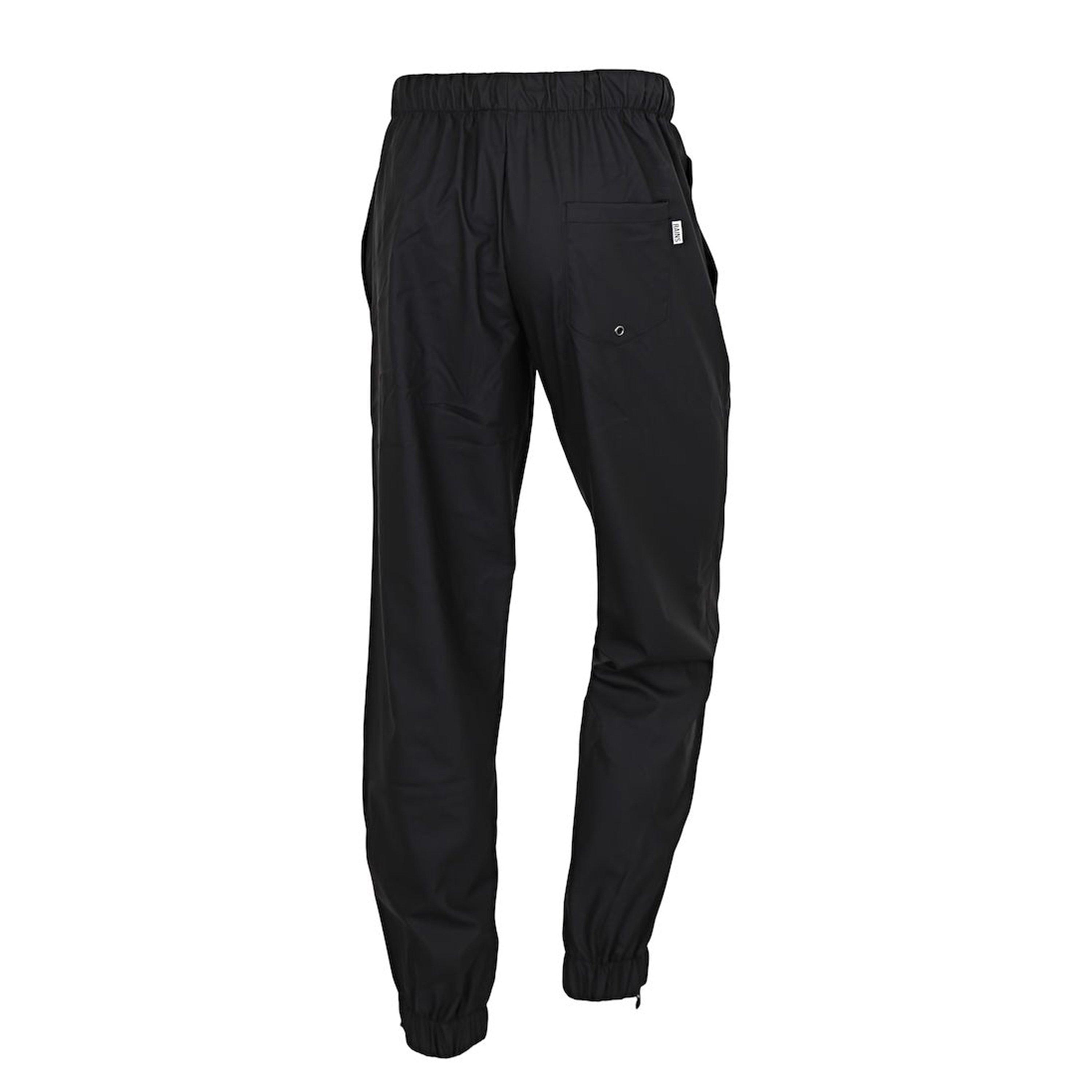 Black 01 - Rains - Unisex Waterproof Trousers - 2