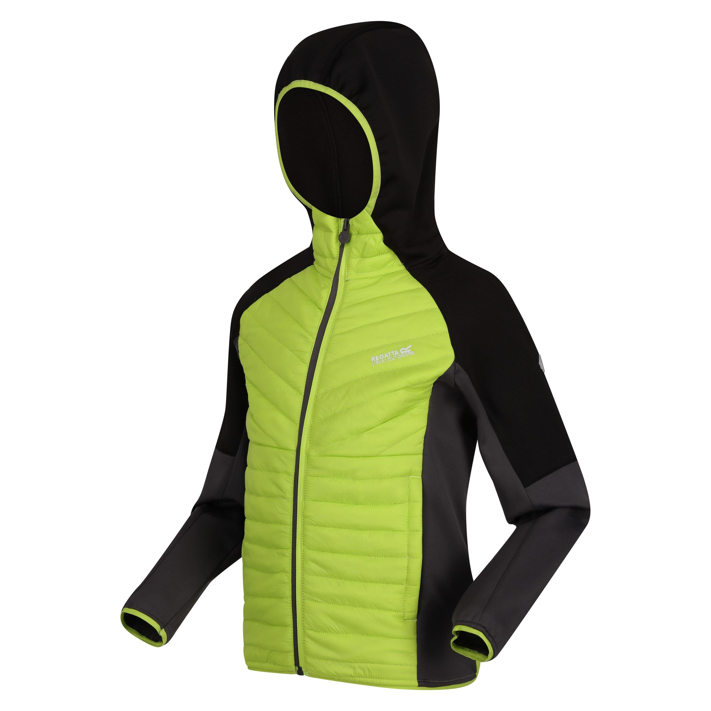 Regatta Boys Kids' Kielder Hybrid Waterproof Jacket - Brikiwi/Dk - 3-4Y