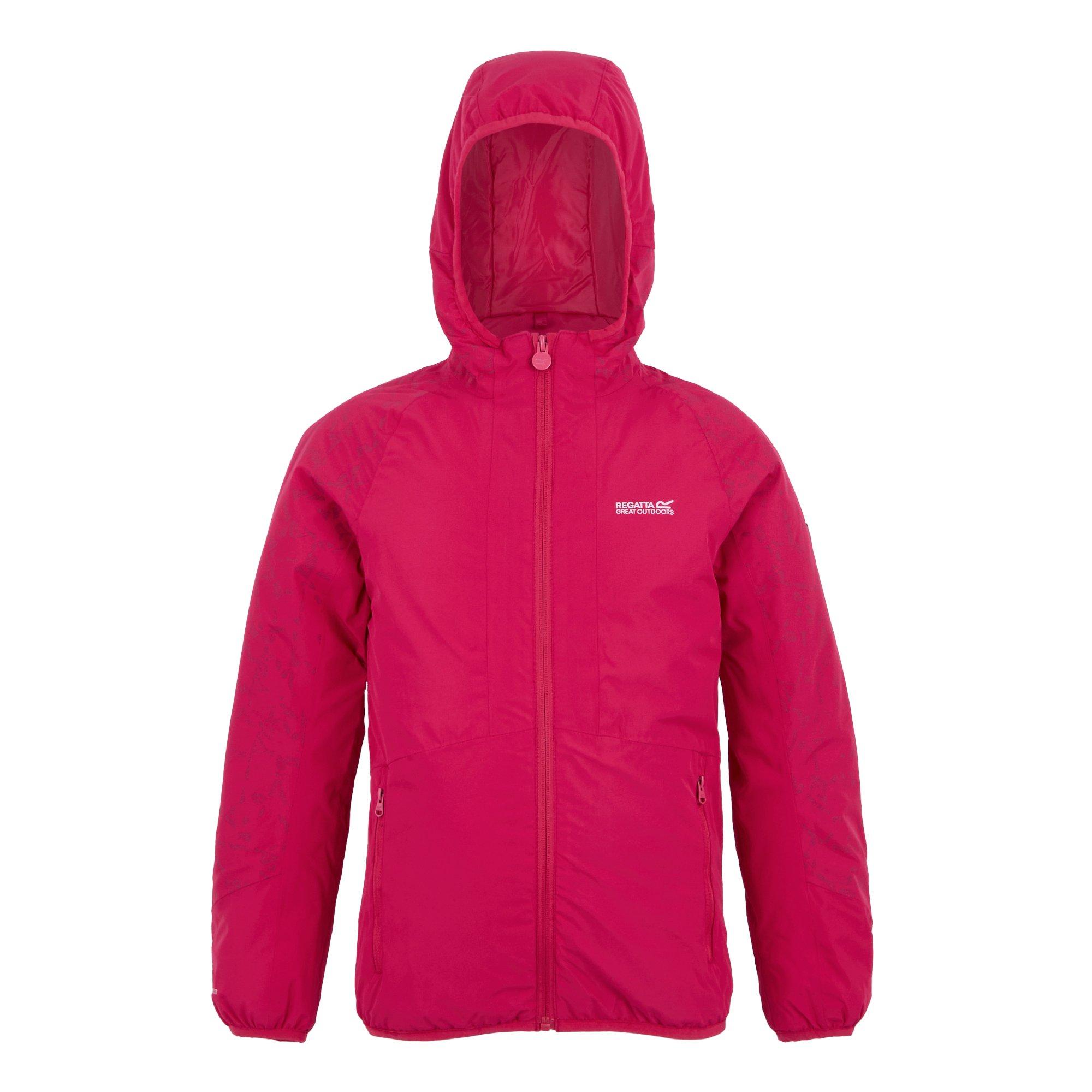 Pink Potion - Regatta - Unisex Kids' Volcanic Water-Repellent Breathable Softshell Jacket - 1